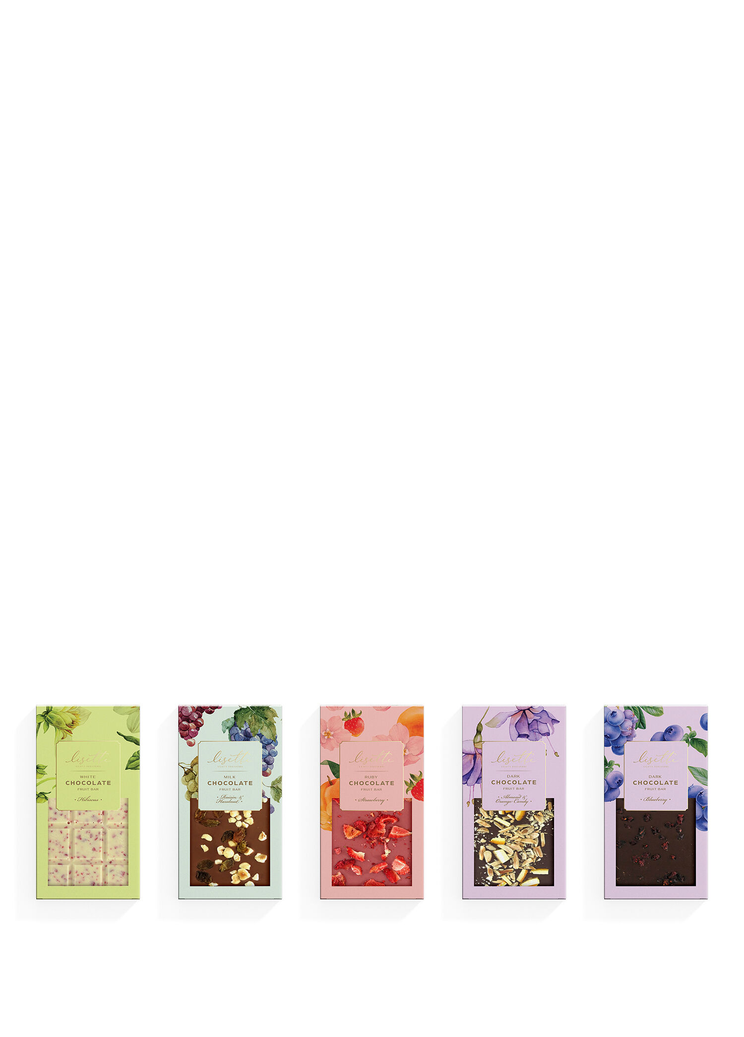 Fruit Bar 4'lü Çikolata Paketi 450 gr
