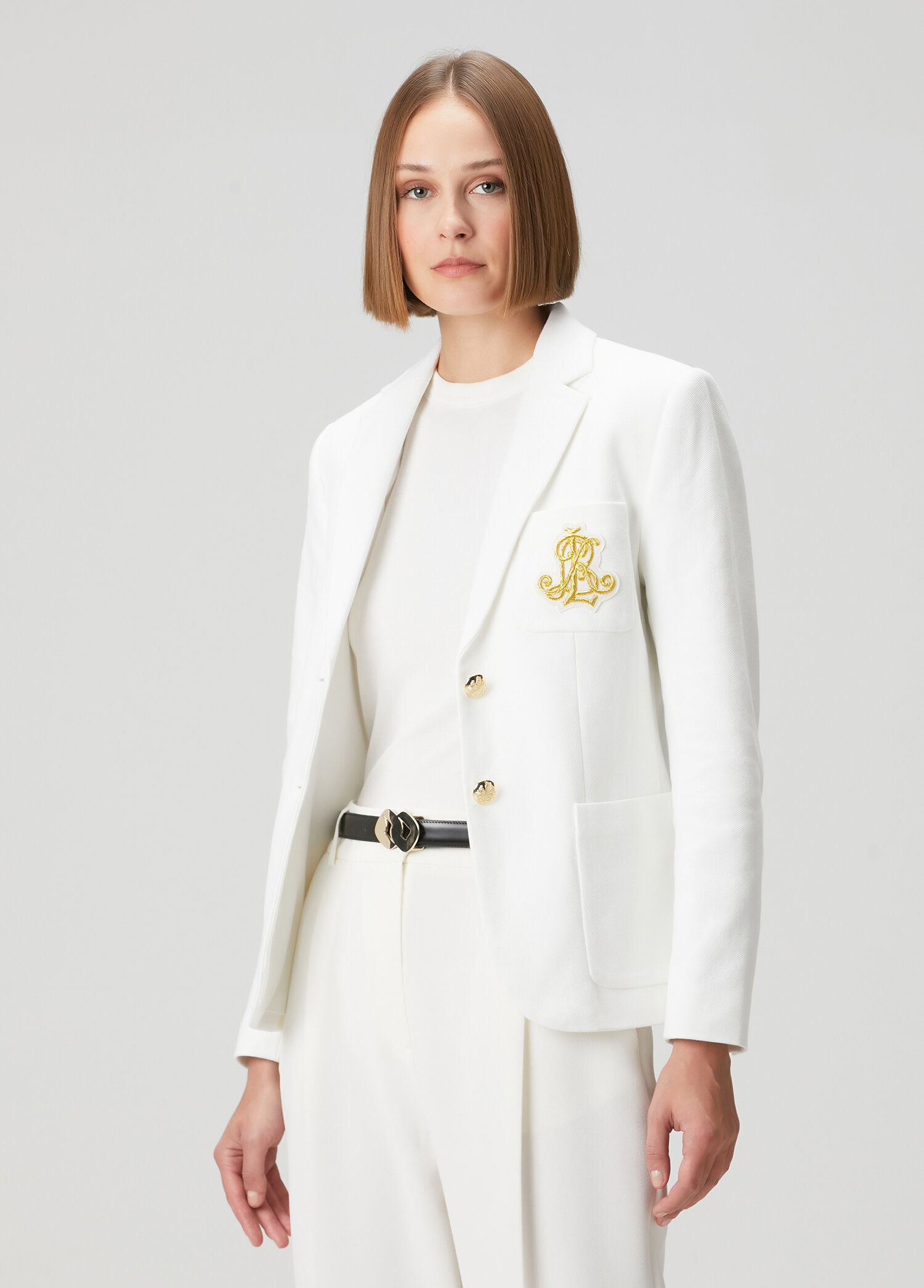 アート・デザイン・音楽 WHITE BY DESIGN Ralph Lauren Lauren Ralph Lauren Beyaz Kadın Beyaz Blazer 1665561 | Beymen