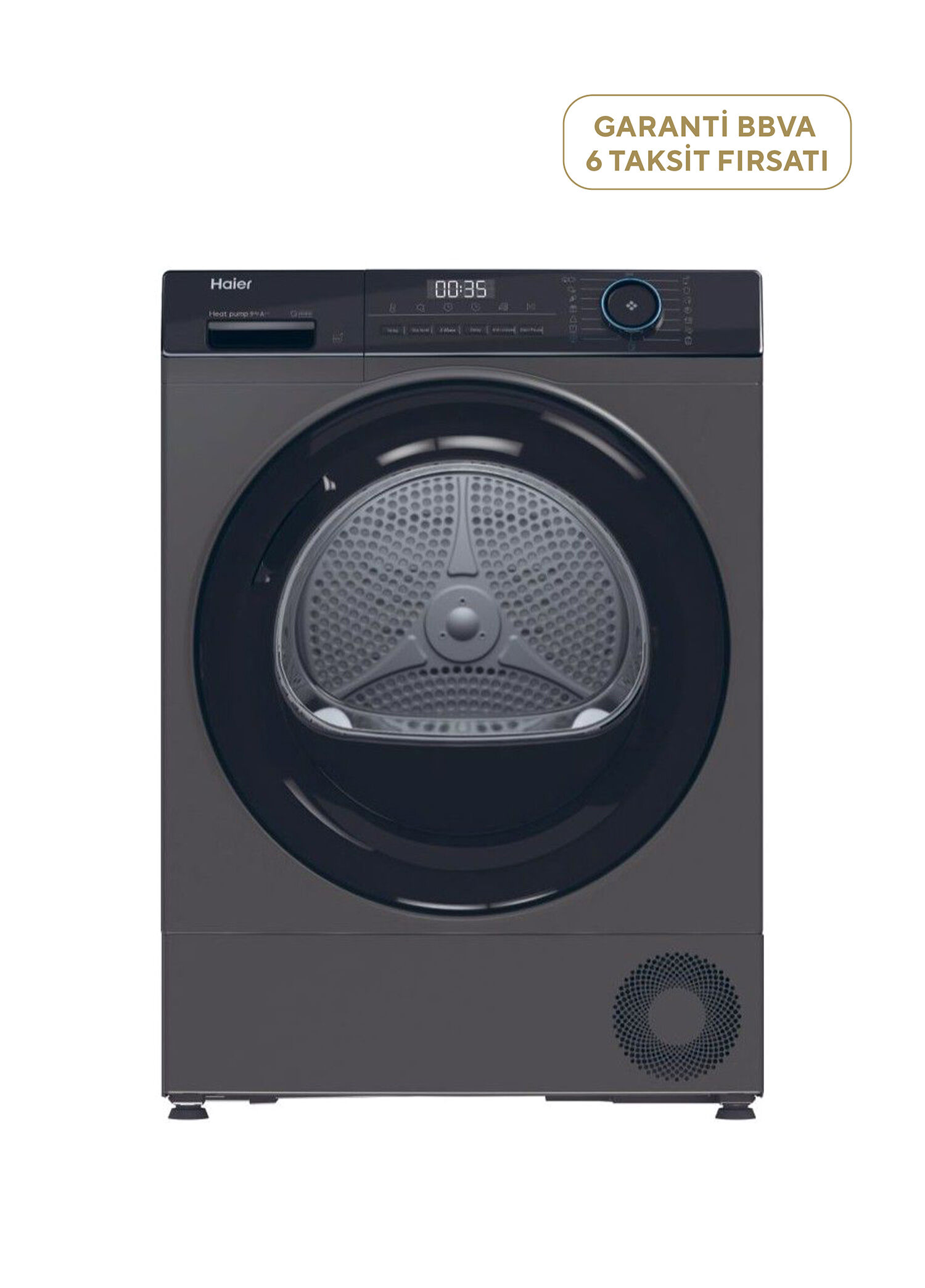 HD90-A2939RE-TR Wi-Fi Bağlantılı Isı Pompalı Kurutma Makinesi 9 kg