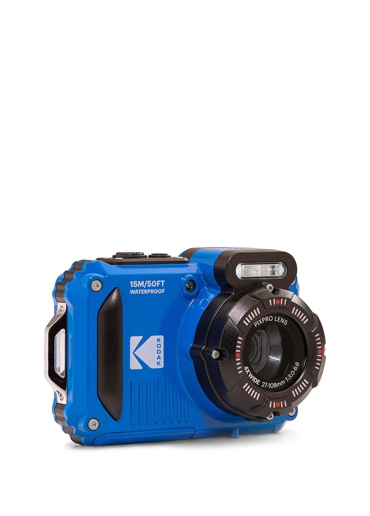 Pixpro WPZ2/4X Mavi Su Altı Fotoğraf Makinesi + 16GB SD + 2. Lityum Pil