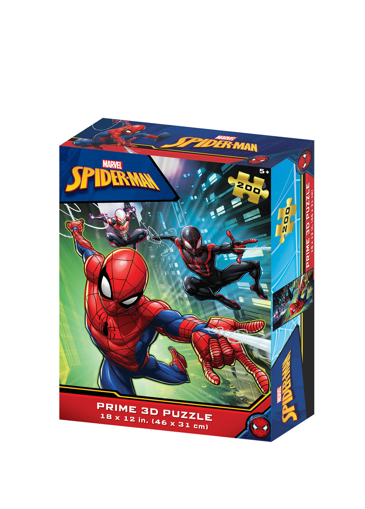 Spider-Man 200 Parça 3D Puzzle