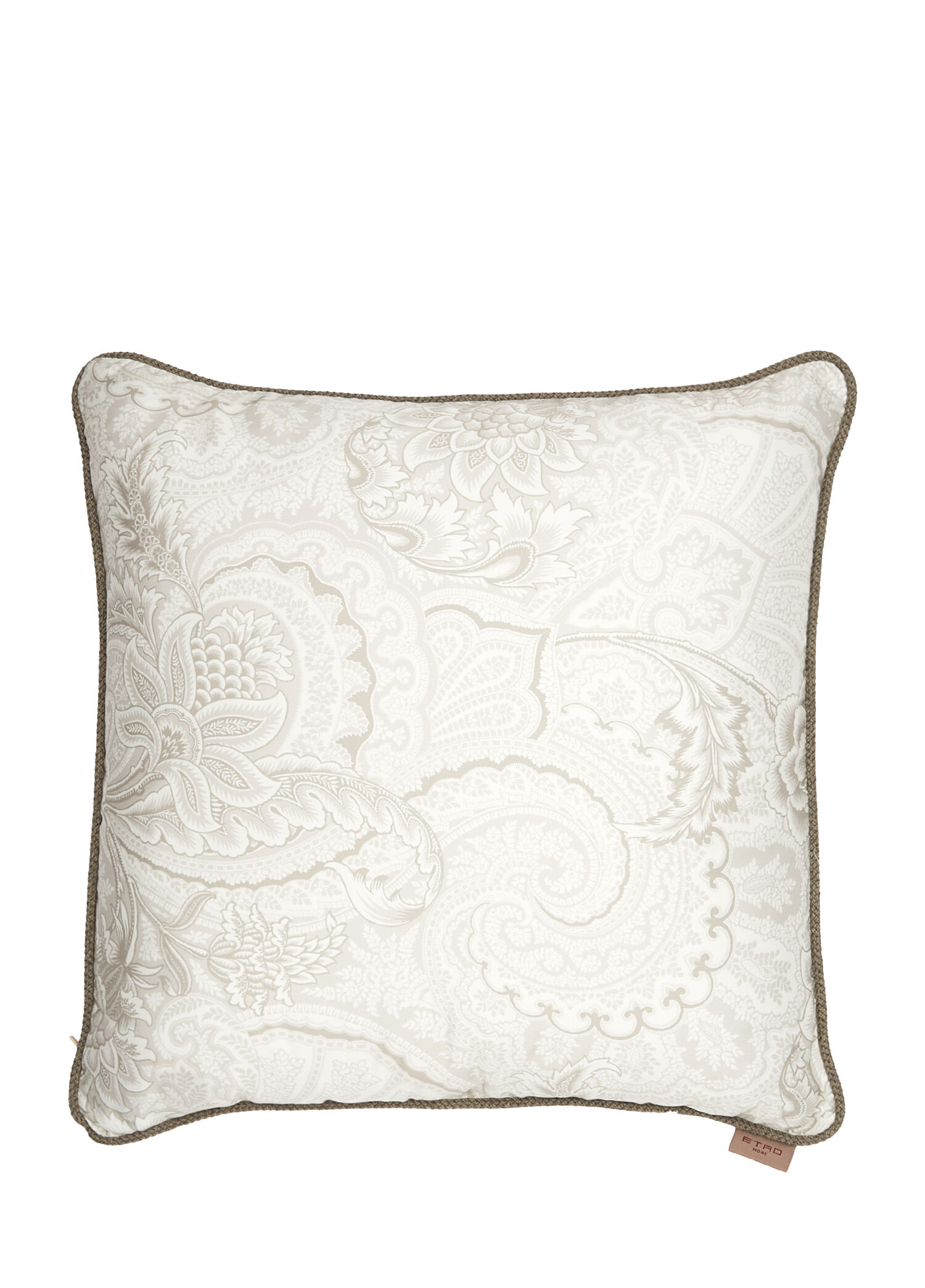 Gri 40x40 cm Dekoratif Yastık