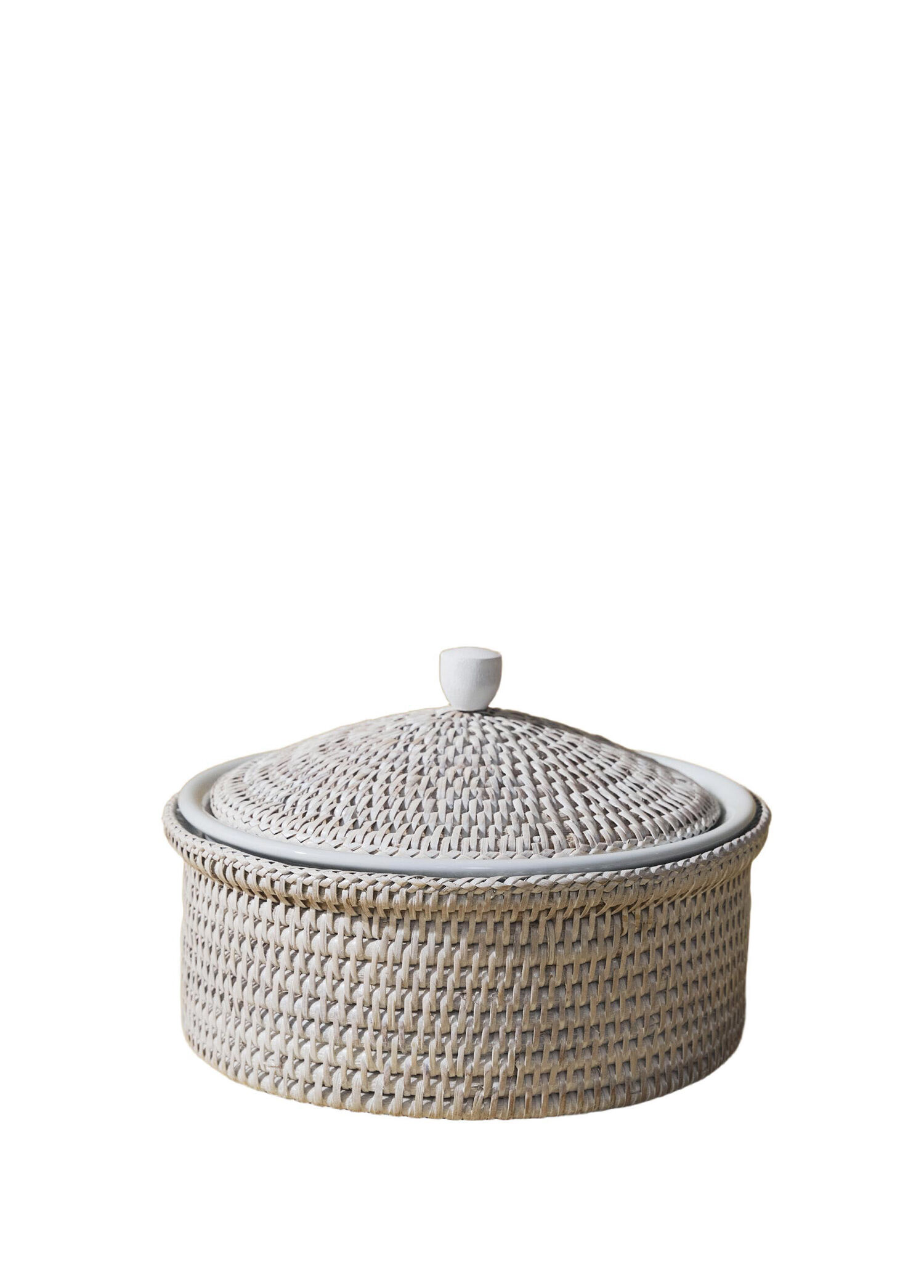 Büyük Dikdörtgen Rattan Fırın Kabı