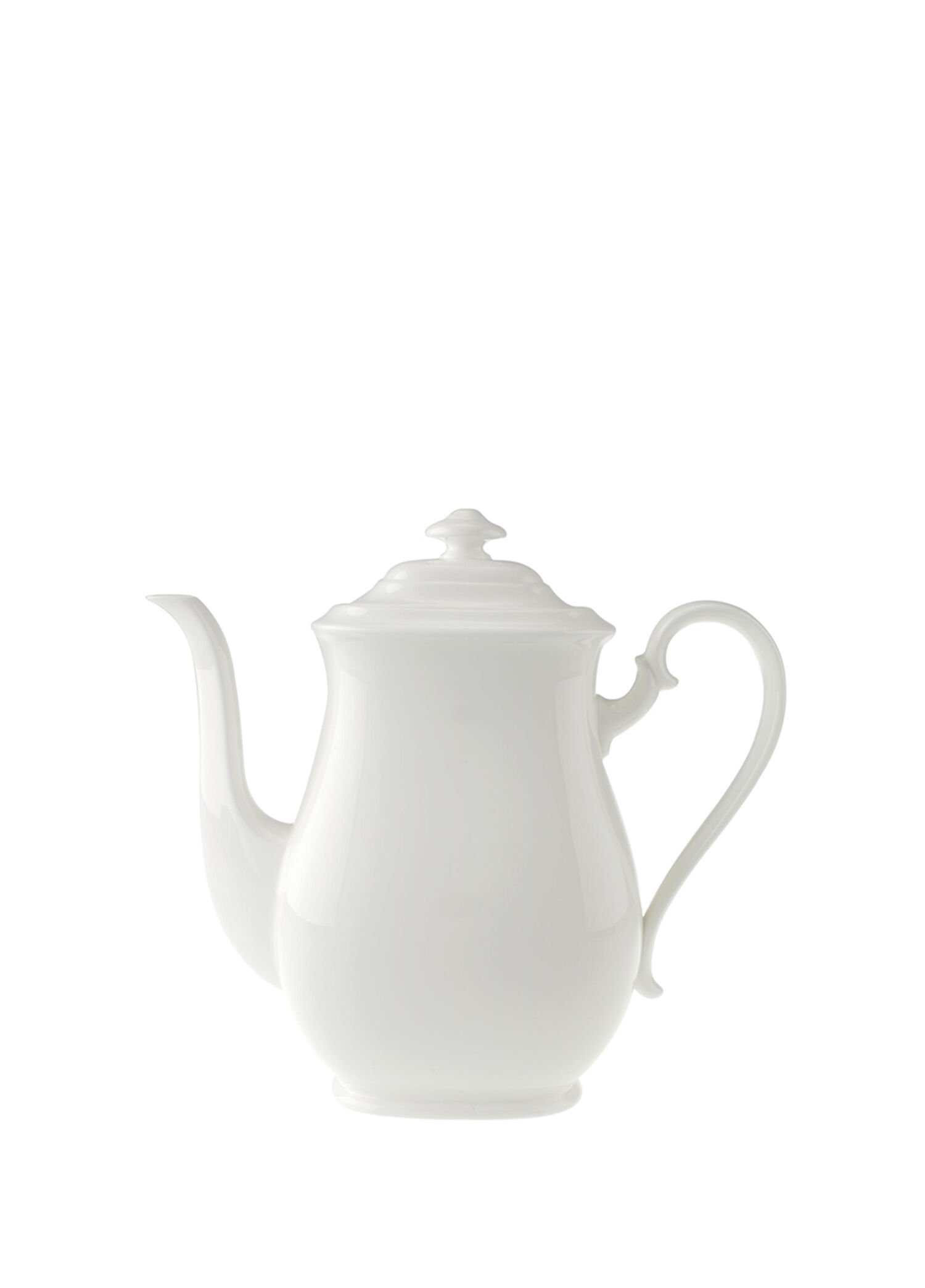 Royal Beyaz Porselen Çay Kahve Potu