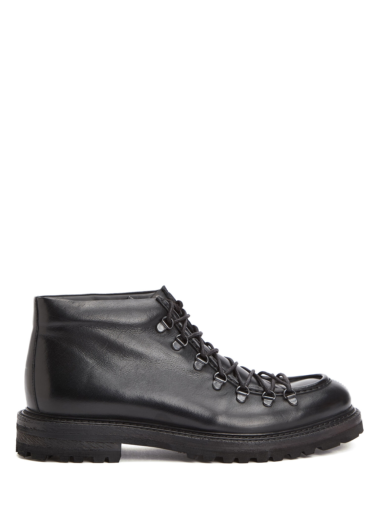 Black Smart Classic Men's Leather Boots