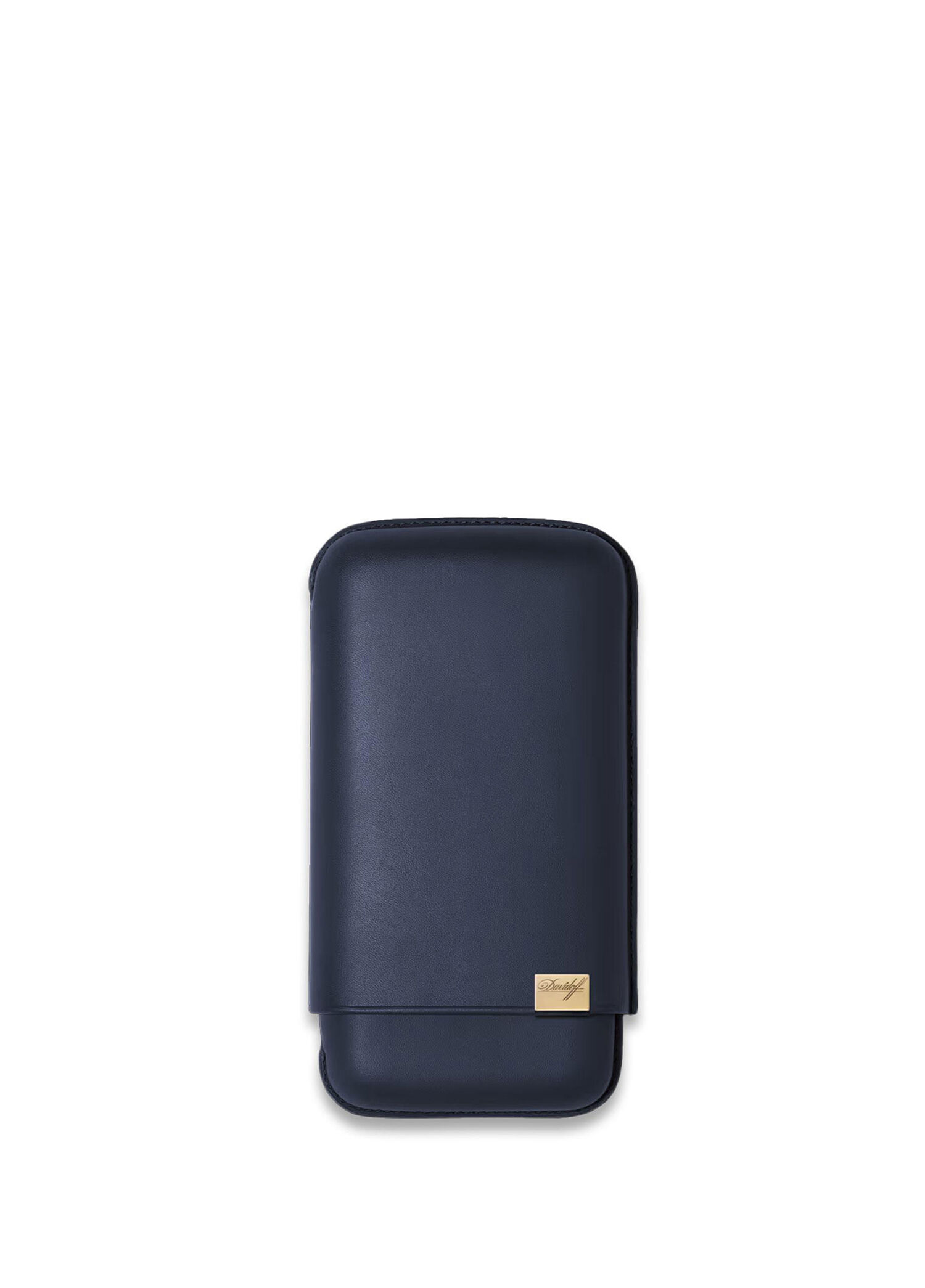 Iconic Seri Lacivert Gold Deri 3'lü 64 Ring Puro Kılıfı
