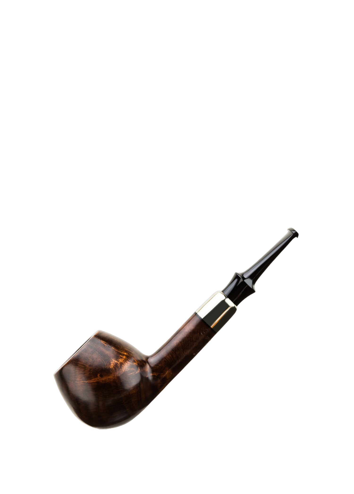 13012-22 Koyu Kahverengi Smooth Briar Pipo
