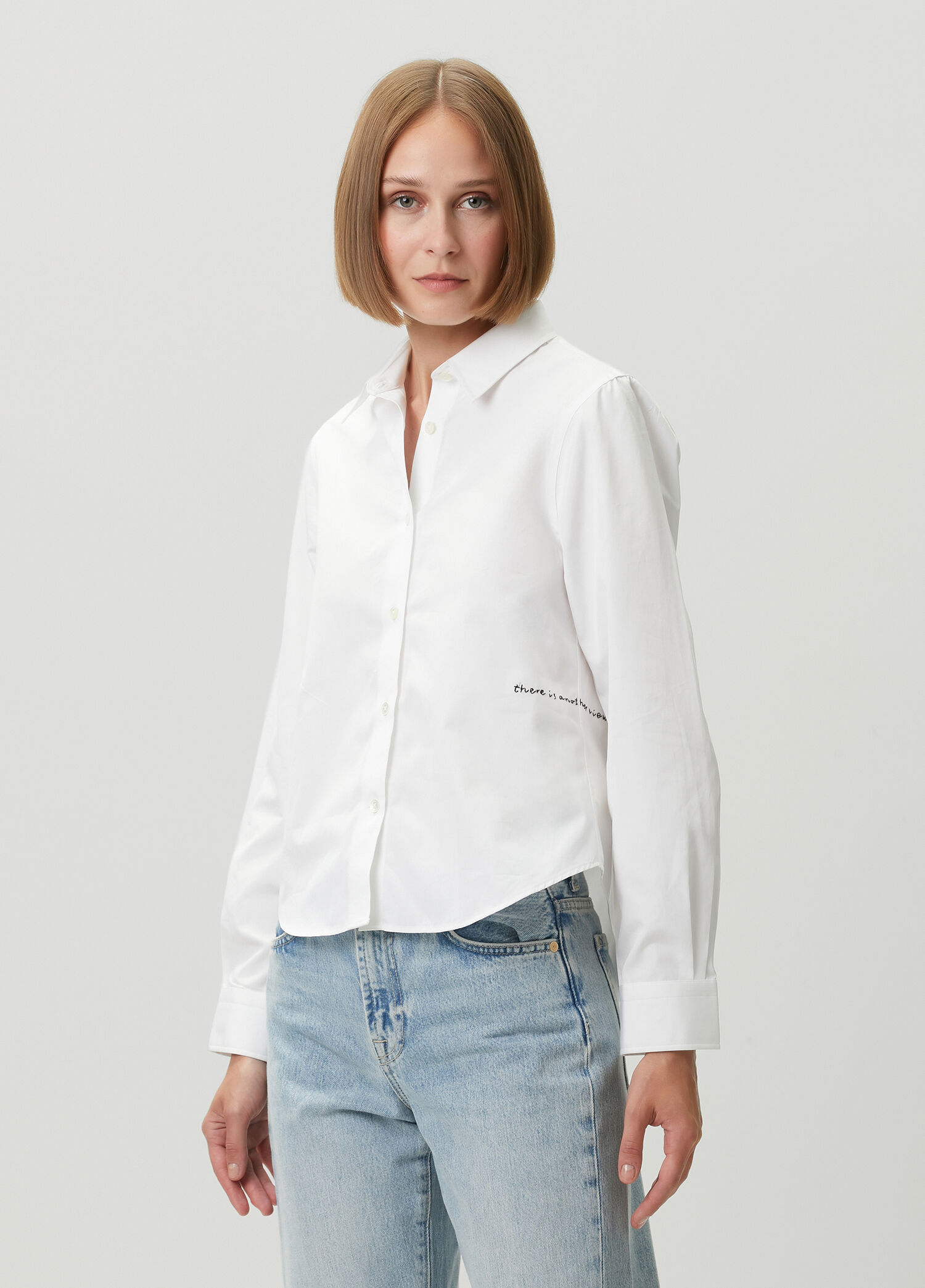 College White Shirt