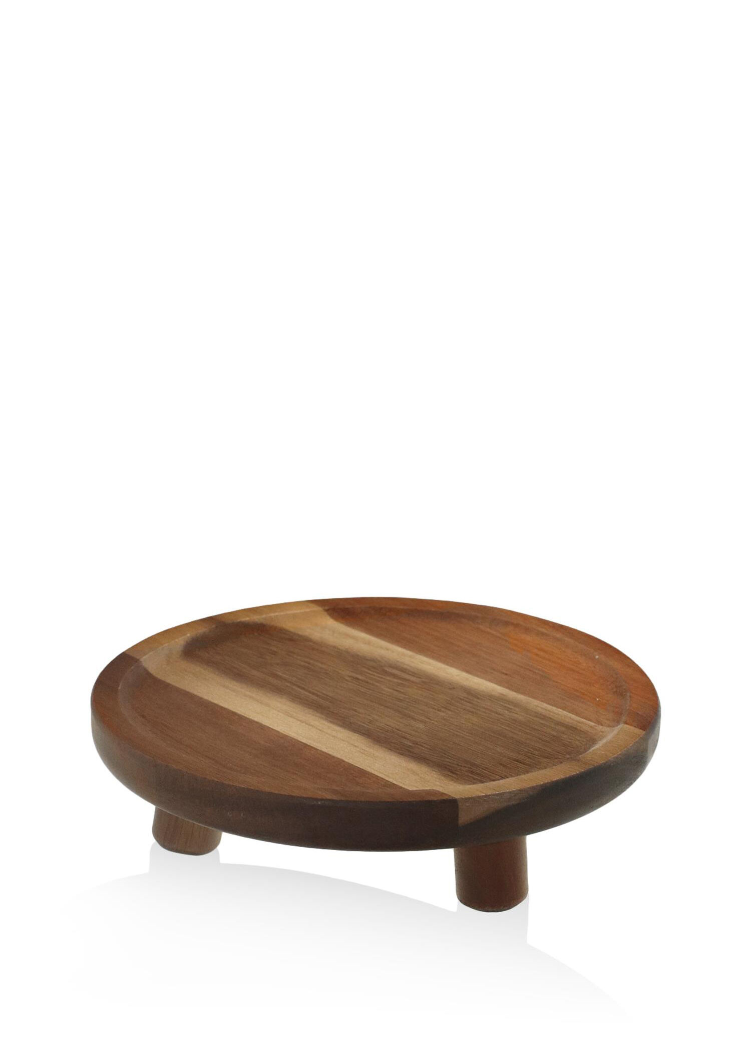Natura Ahşap Ayaklı Servis Standı 20 x 6 cm