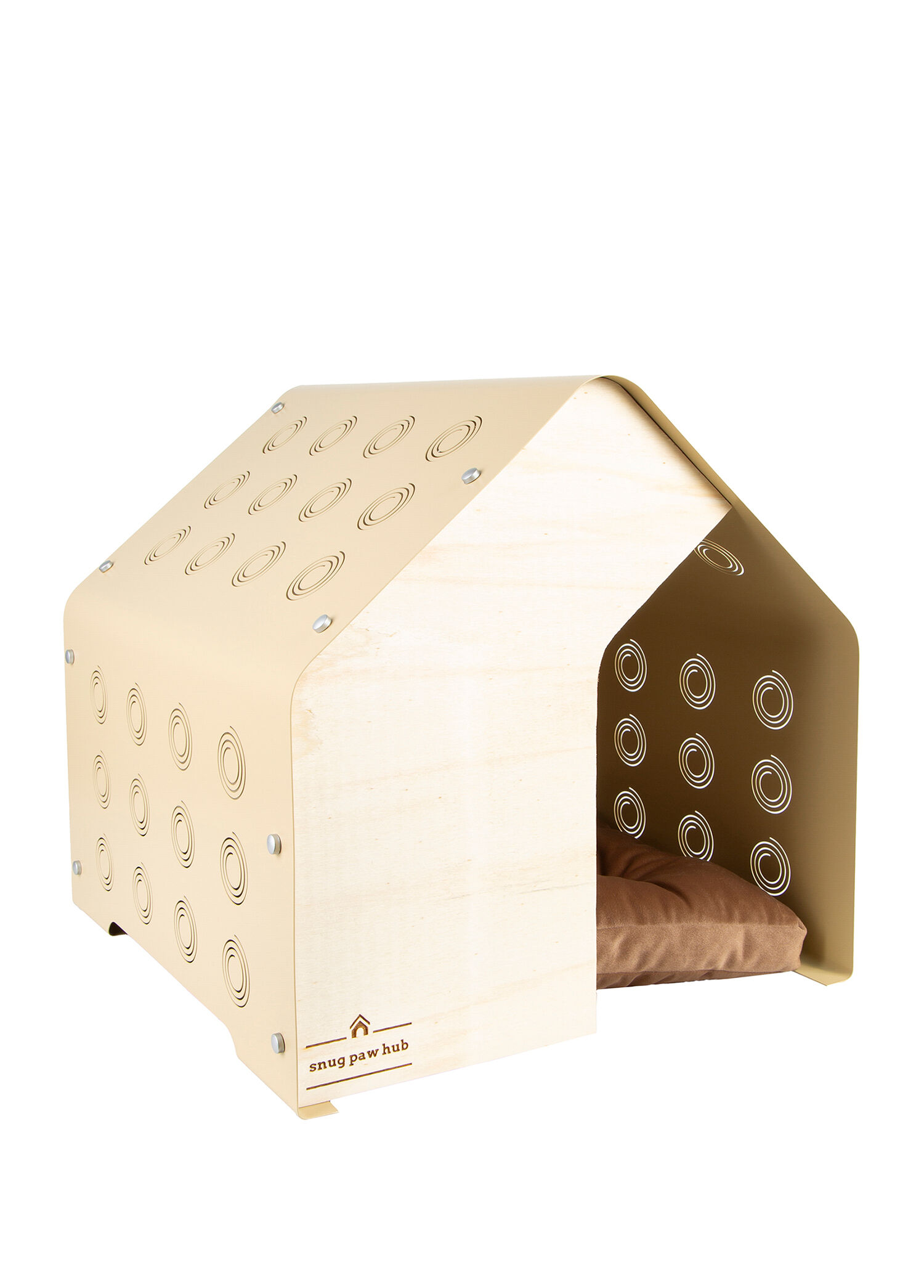 Sand Kum Rengi Kedi Köpek Evi