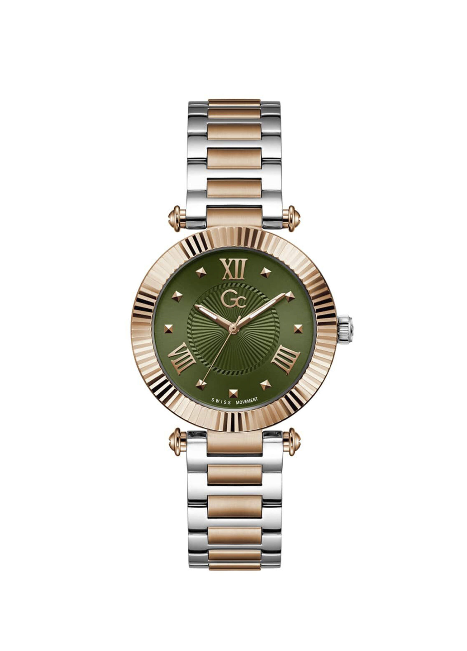 GCY59022L9M Metalik Gri Rose Gold Çelik Kadın Kol Saati
