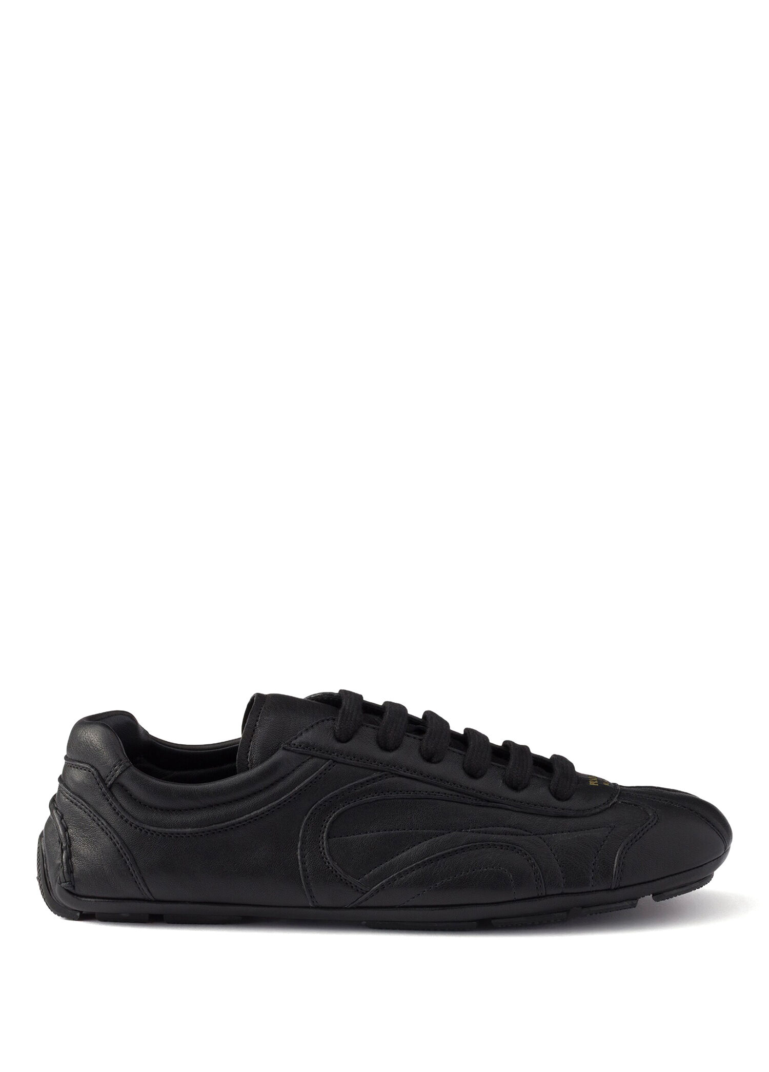 Siyah Montecarlo Napa Deri Kadın Sneaker