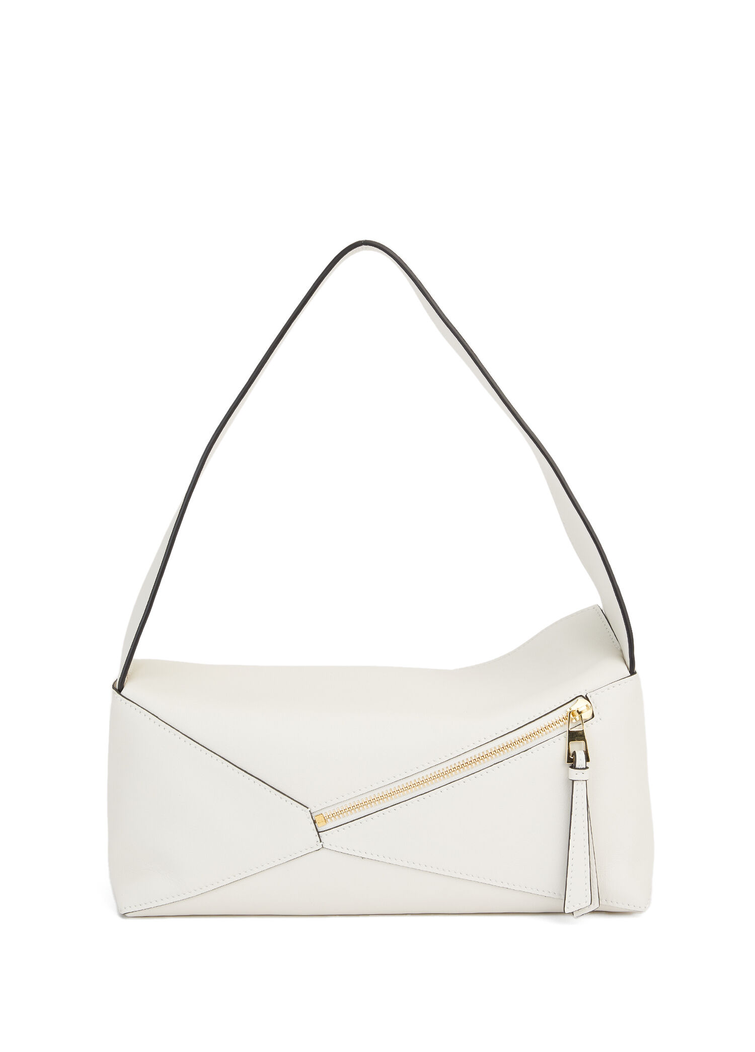 Beymen Puzzle Beyaz Kadın Deri Omuz Çantası. 4 Beymen Puzzle Beyaz Kadın Deri Omuz Çantası. 4