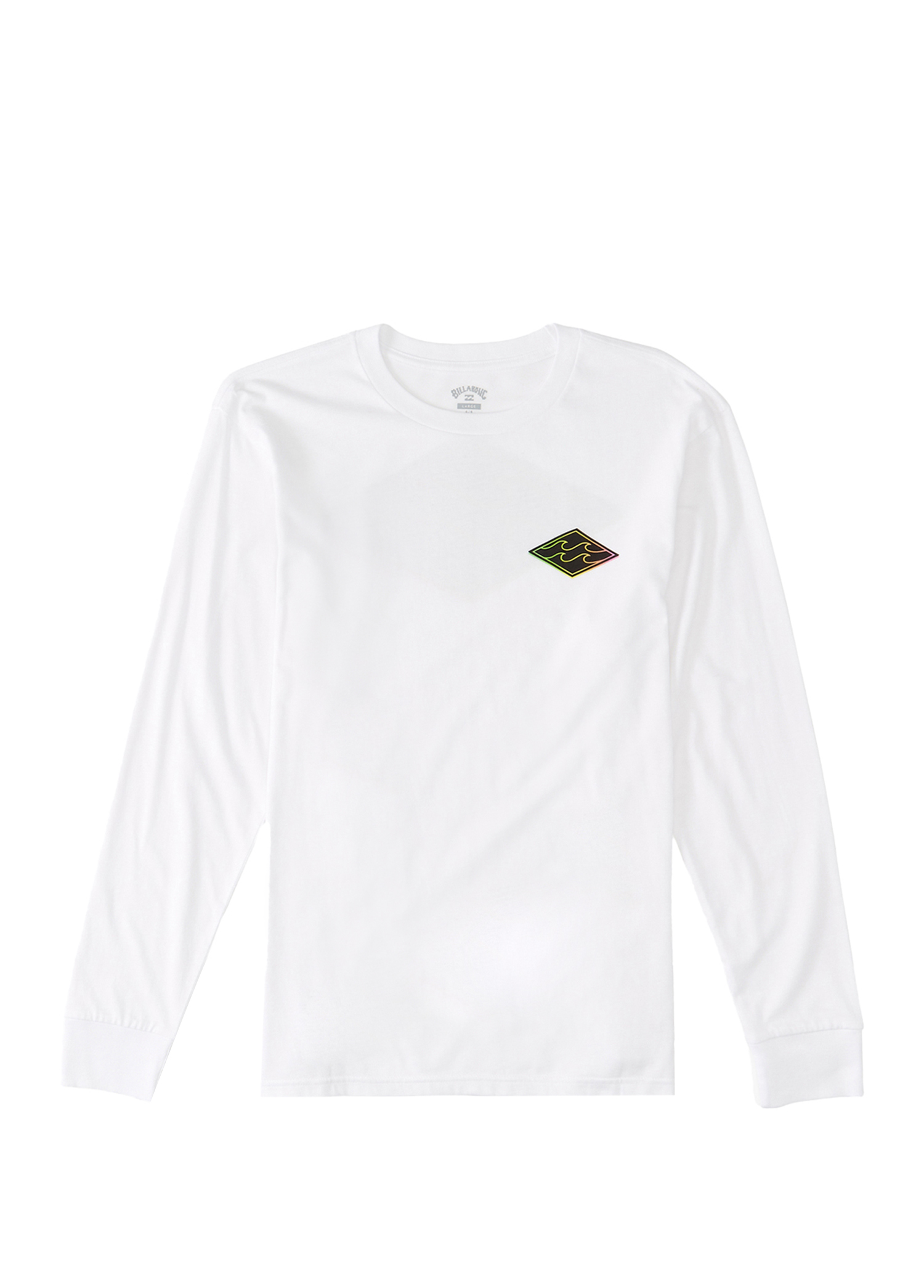 Crayon Wave Long Sleeve Erkek T-shirt