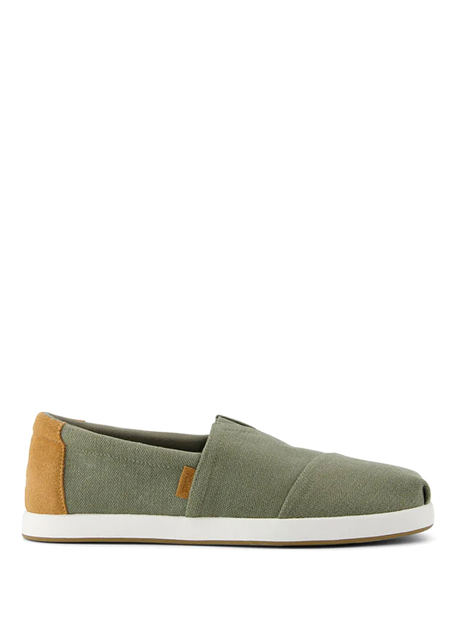 Alp FWD Almond Herringbone Gri Kanvas Erkek Espadril Ayakkabı