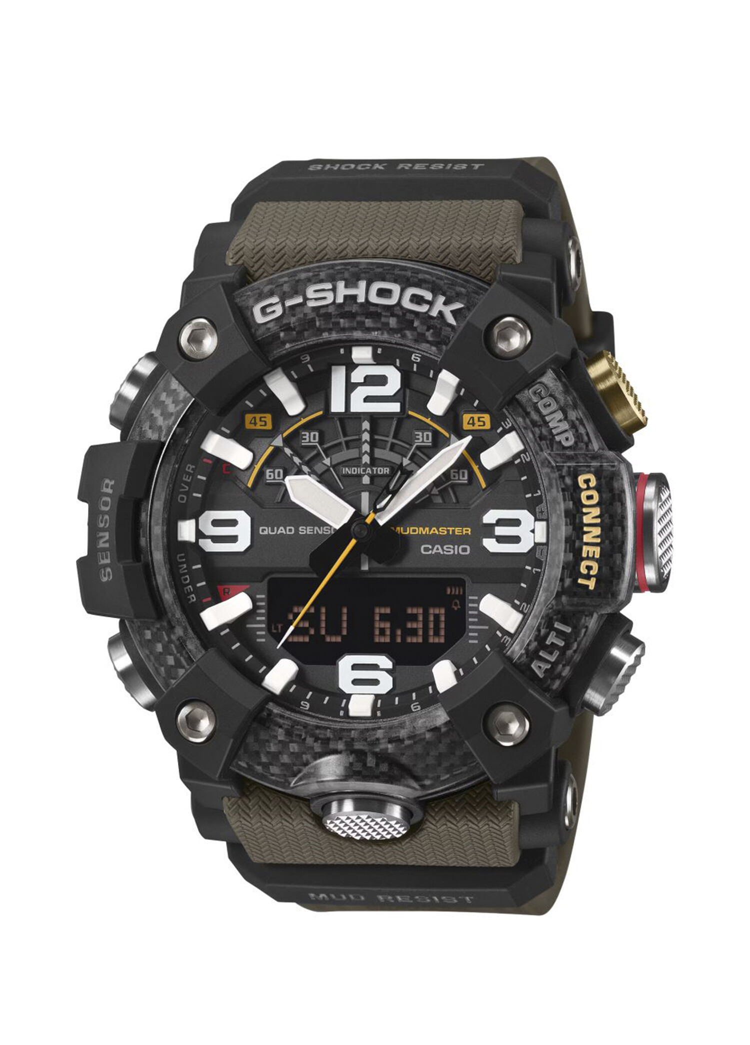 G-Shock GG-B100X-1A3DR Yeşil Silikon Erkek Kol Saati