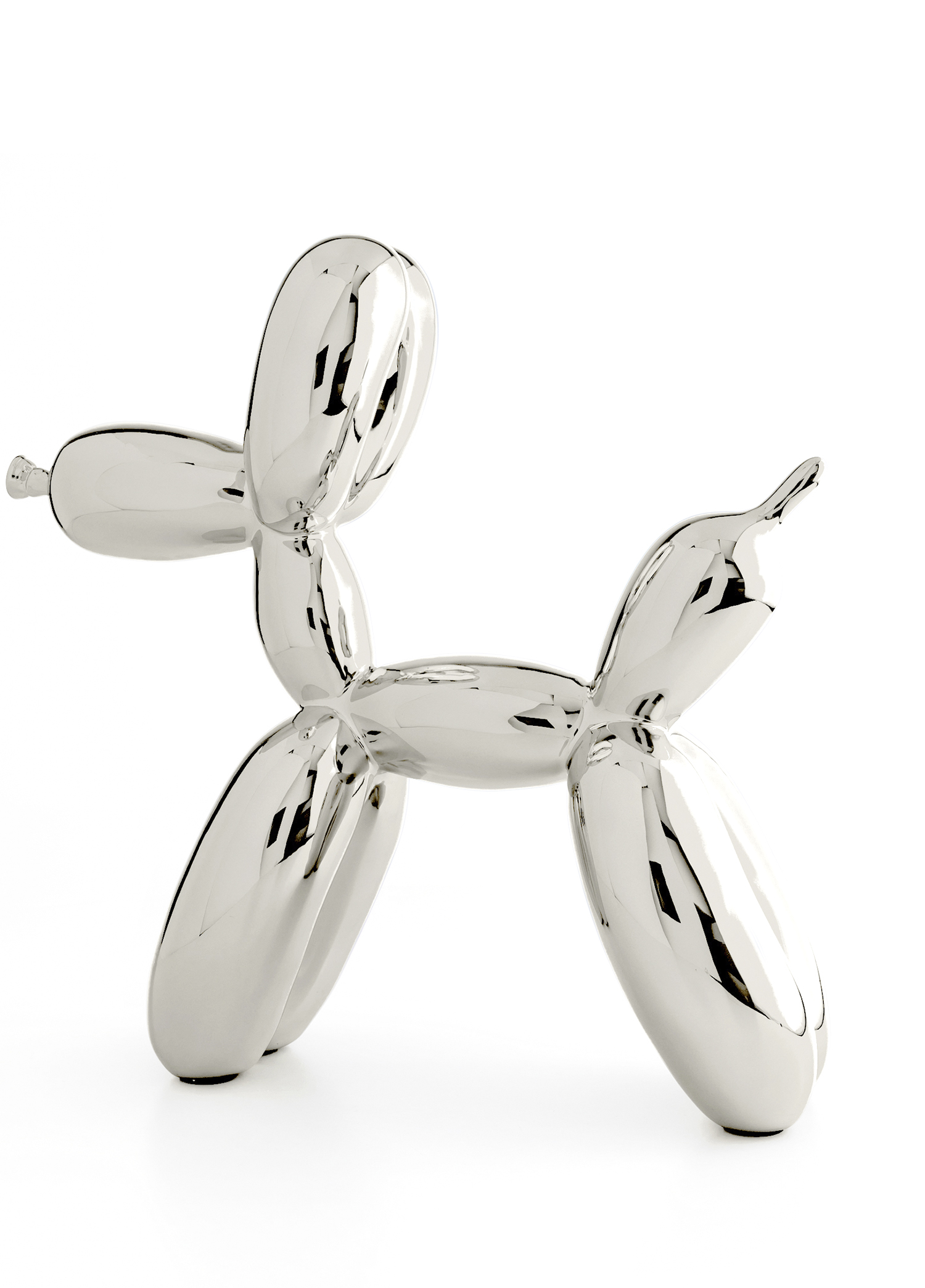 Beymen Jeff Koons Balloon Dog Silver Heykel. 4