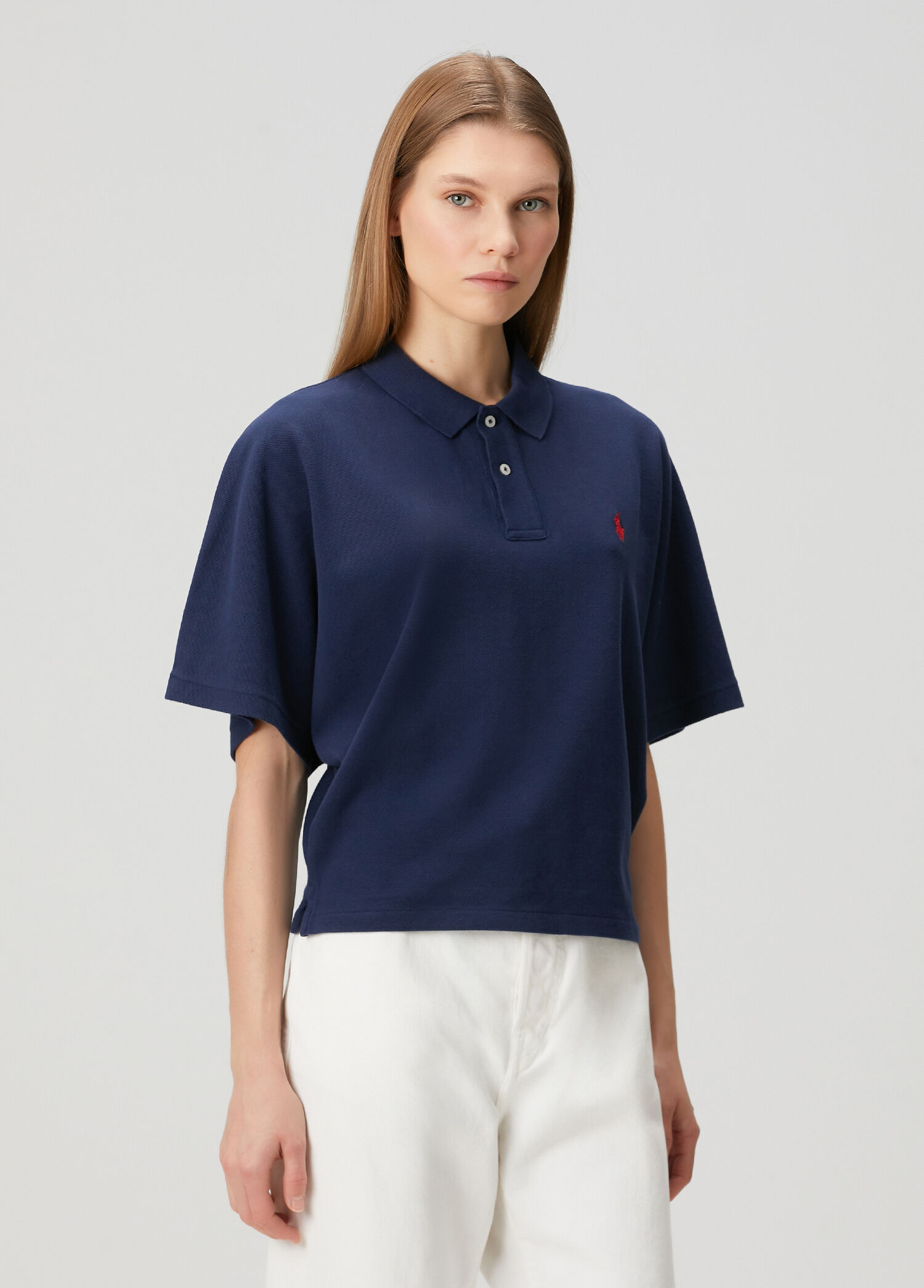 Lacivert Polo T-shirt