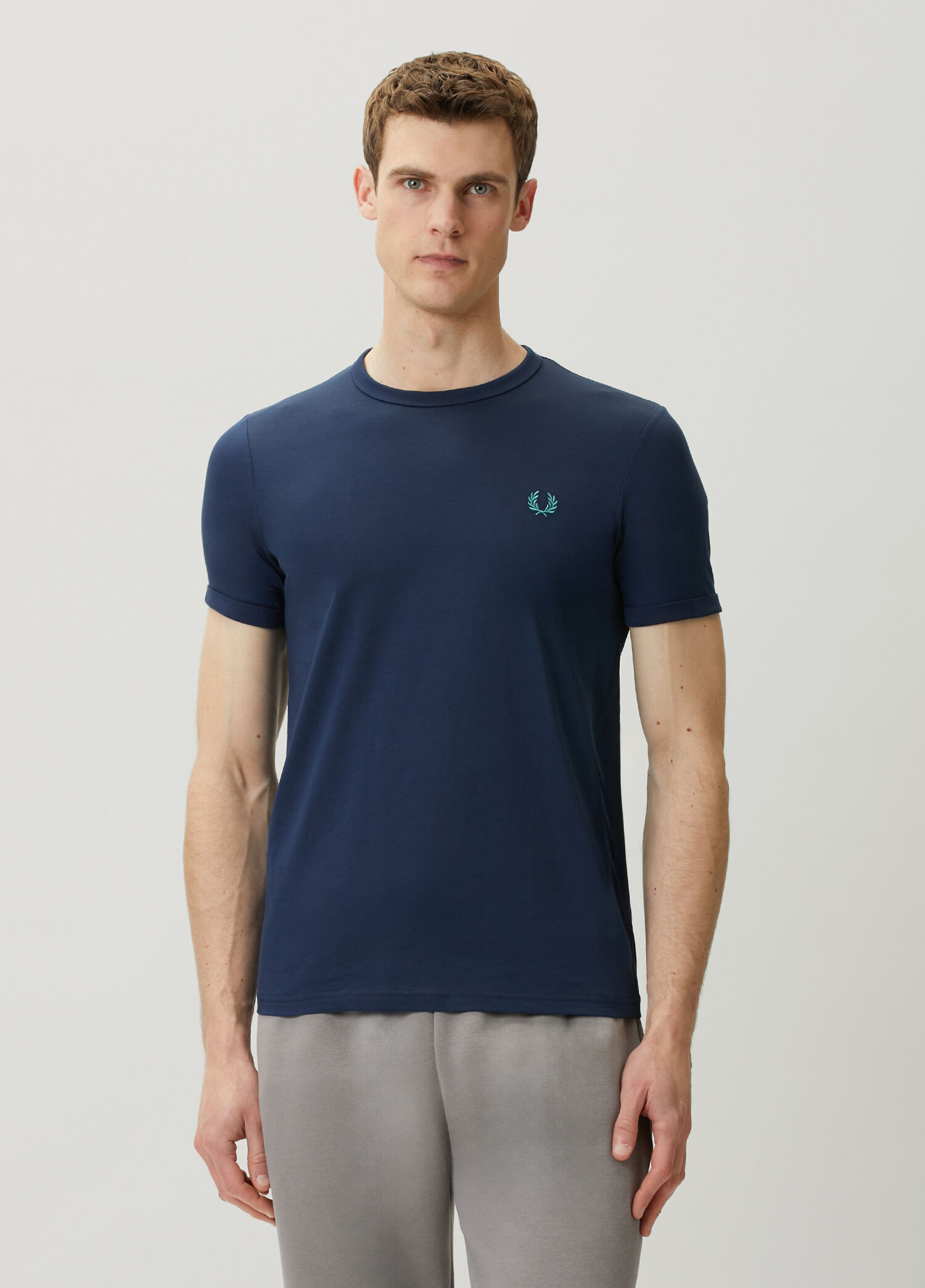 Ringer Mavi T-shirt