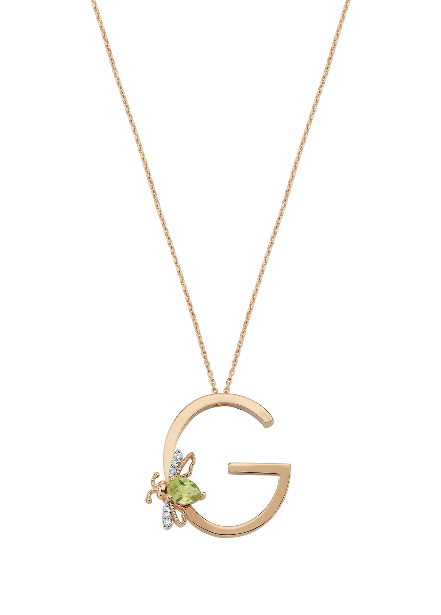 Letters Women's Gold Necklace