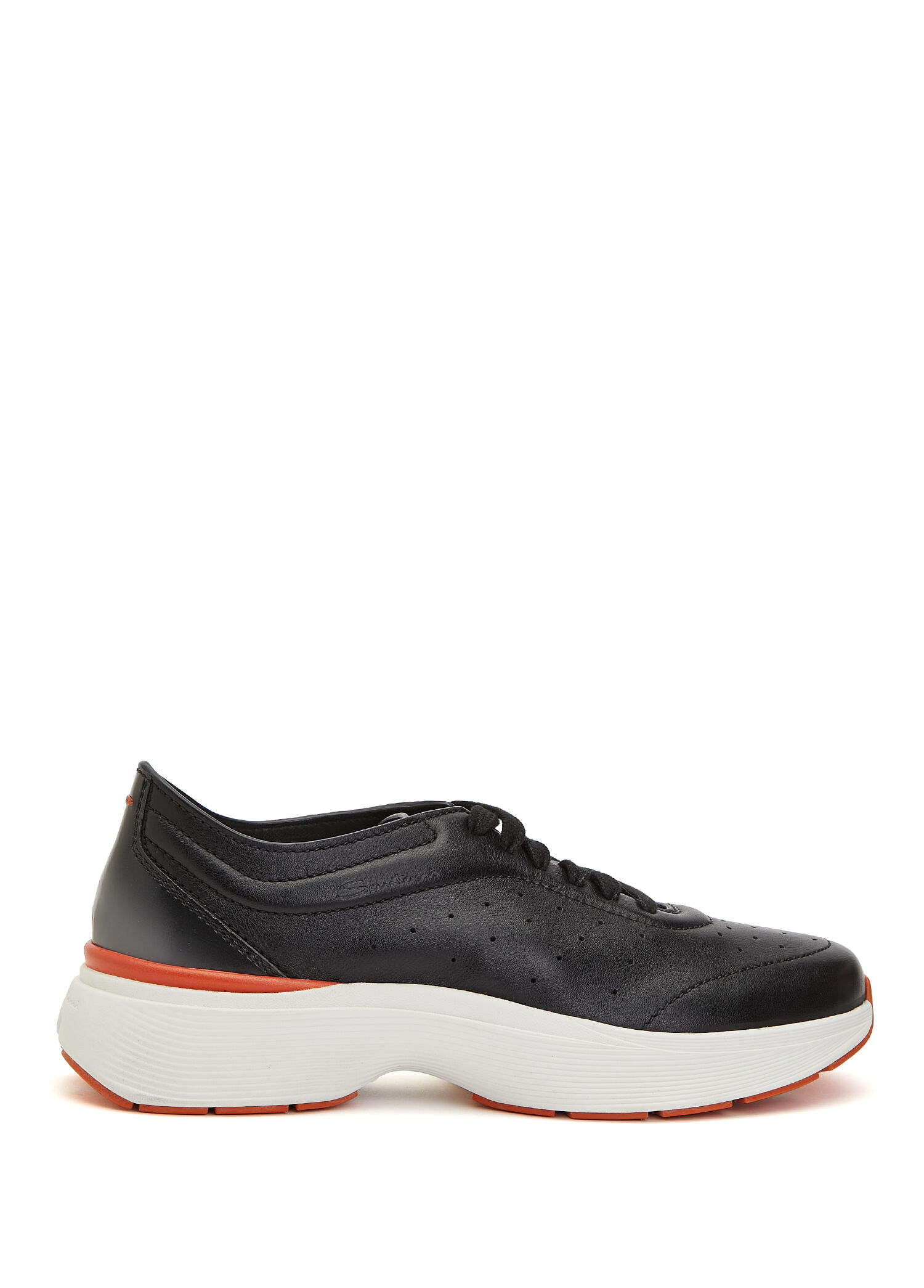 Siyah Erkek Deri Sneaker