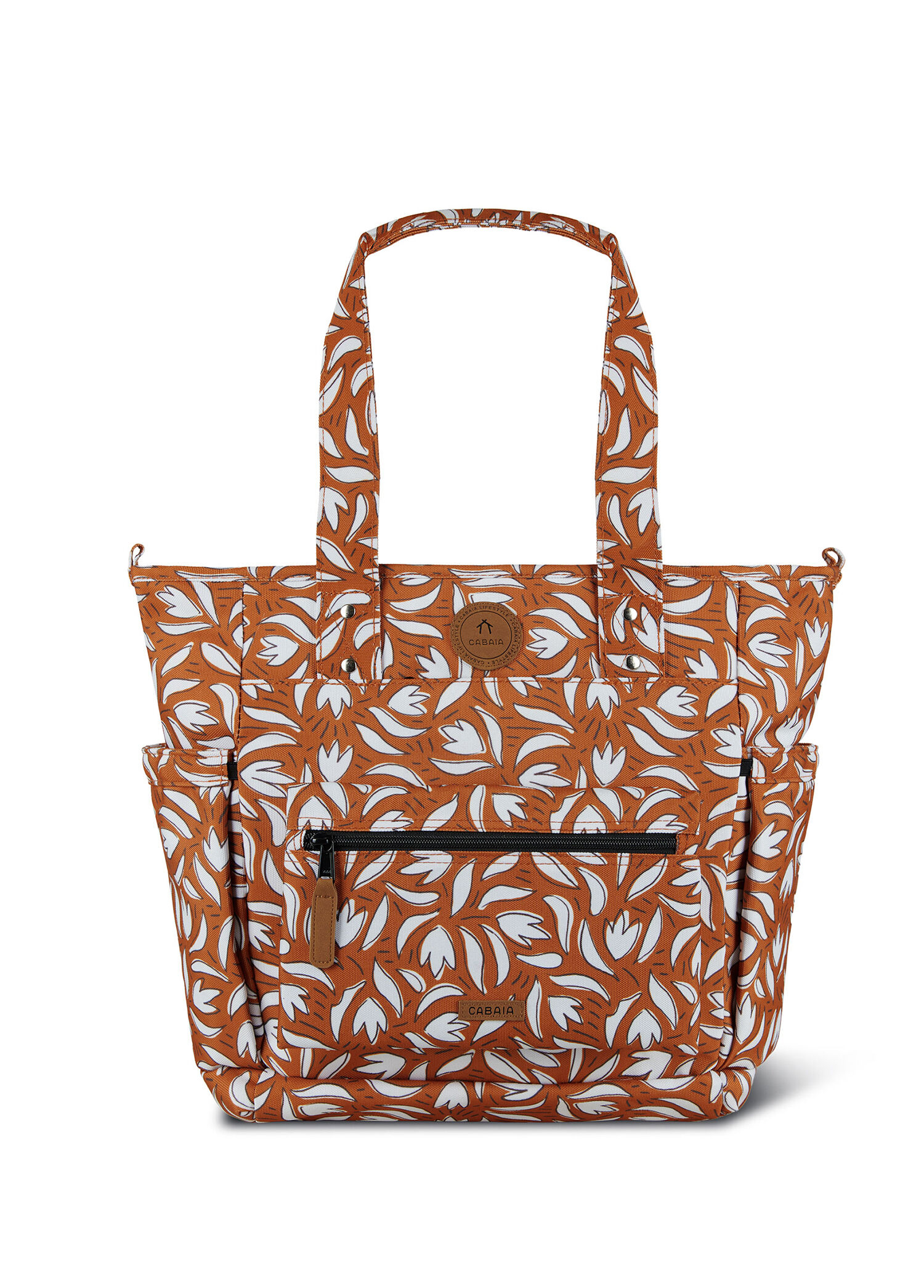 Tote Bag Sumatra Turuncu Orta Boy Kadın Omuz Çantası