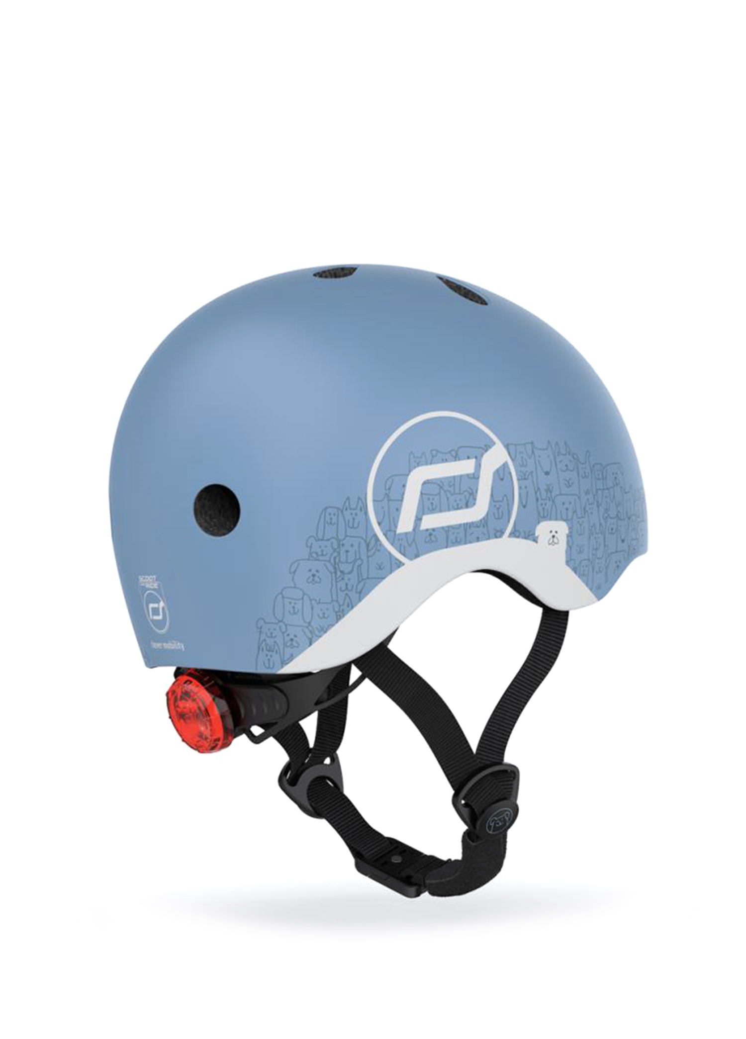 Helmet Reflective Petrol Mavisi XXS-S Bebek Kaskı