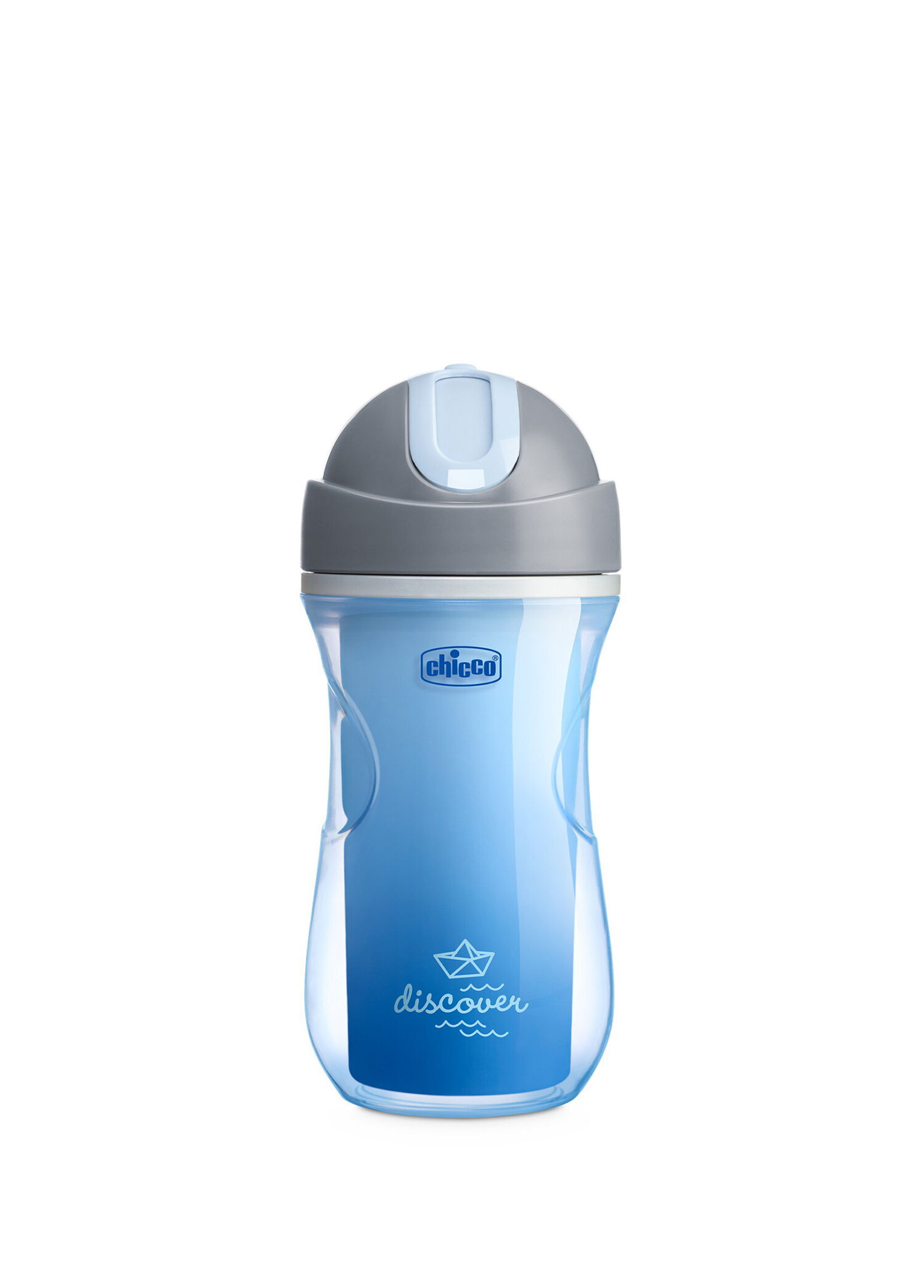 Sport Cup Mavi 14 Ay+ Isı Yalıtımlı Pipetli Alıştırma Bardağı 266 ml