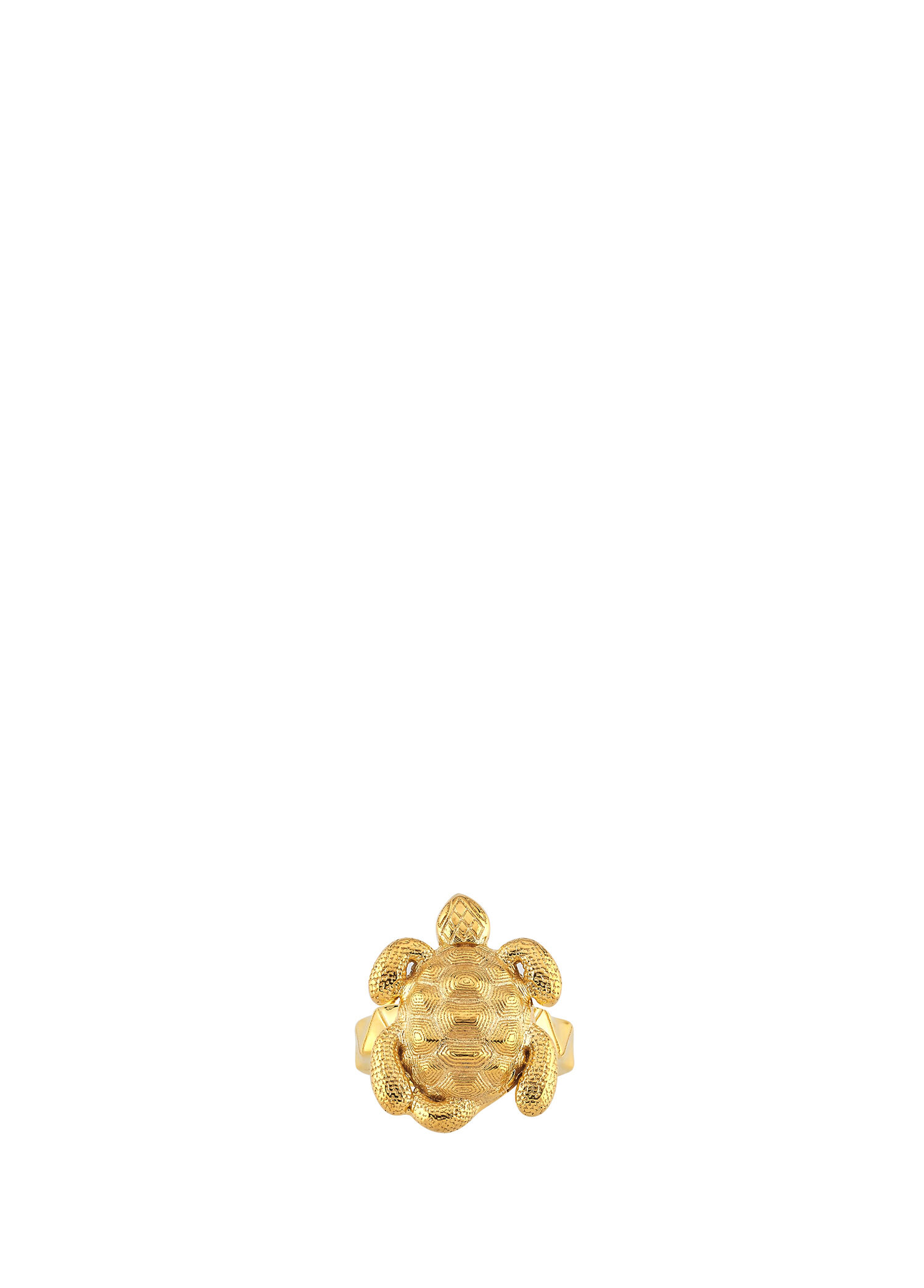 Mini Turtle Pinky Kadın Altın Kaplama Yüzük