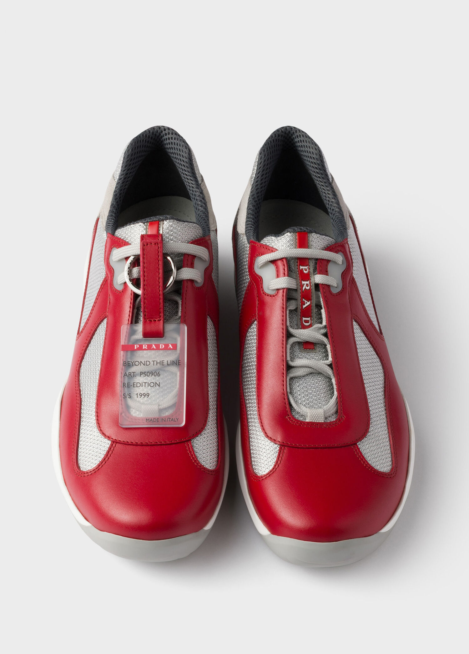 Prada Kırmızı Erkek America's Cup Original Kırmızı Erkek Spor