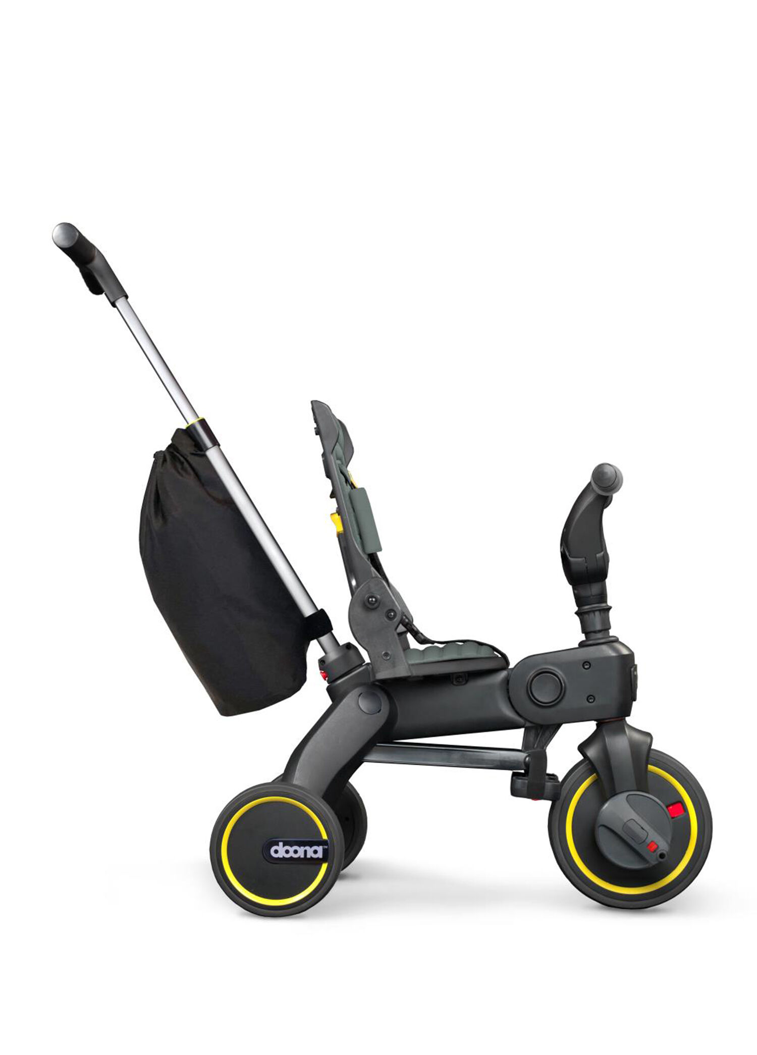 Doona - Liki Trike S3 Slate Green Tek Parça Katlanır 3 Tekerlekli