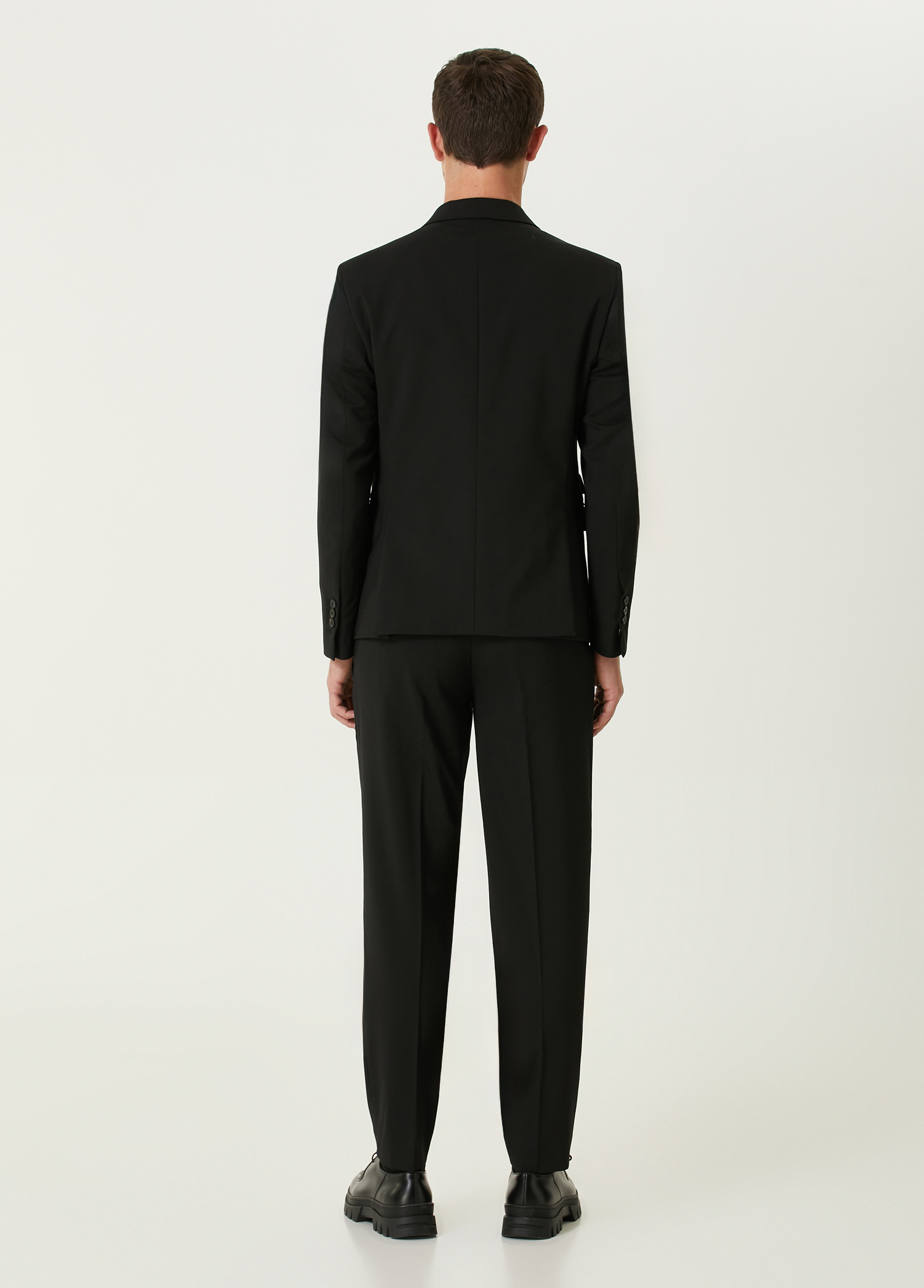 NEIL BARRETT ビジネススーツ 黒 Black Neil Barrett Black Men Black Suit 1585905 | Beymen