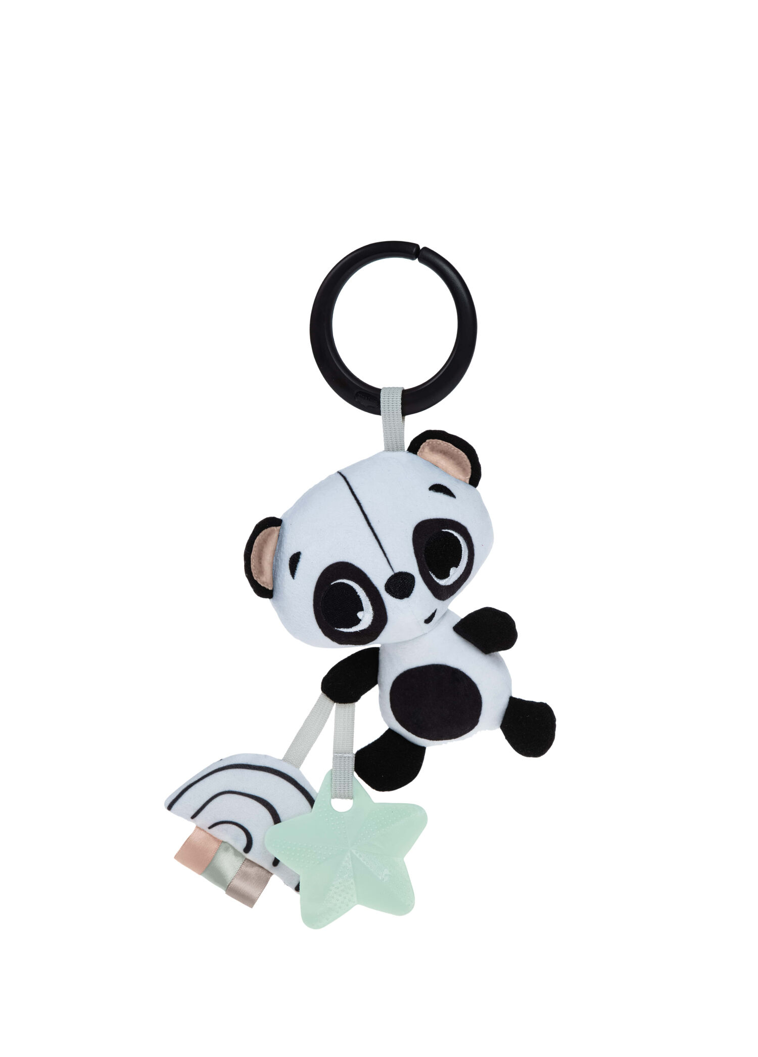 Black & White Koleksiyonu Peluş Panda Bebek Arabası Oyuncağı