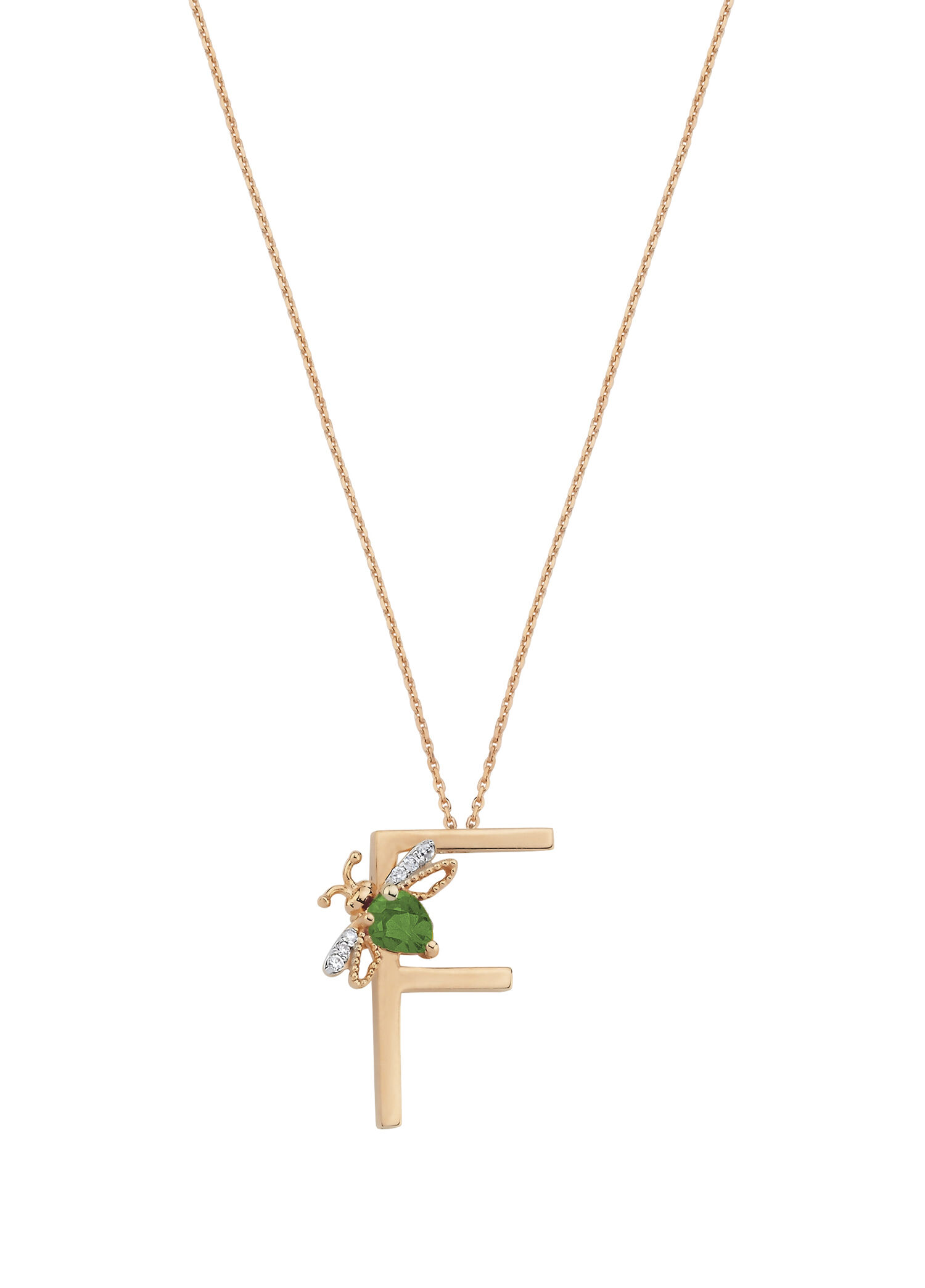 Letters Women's Gold Necklace