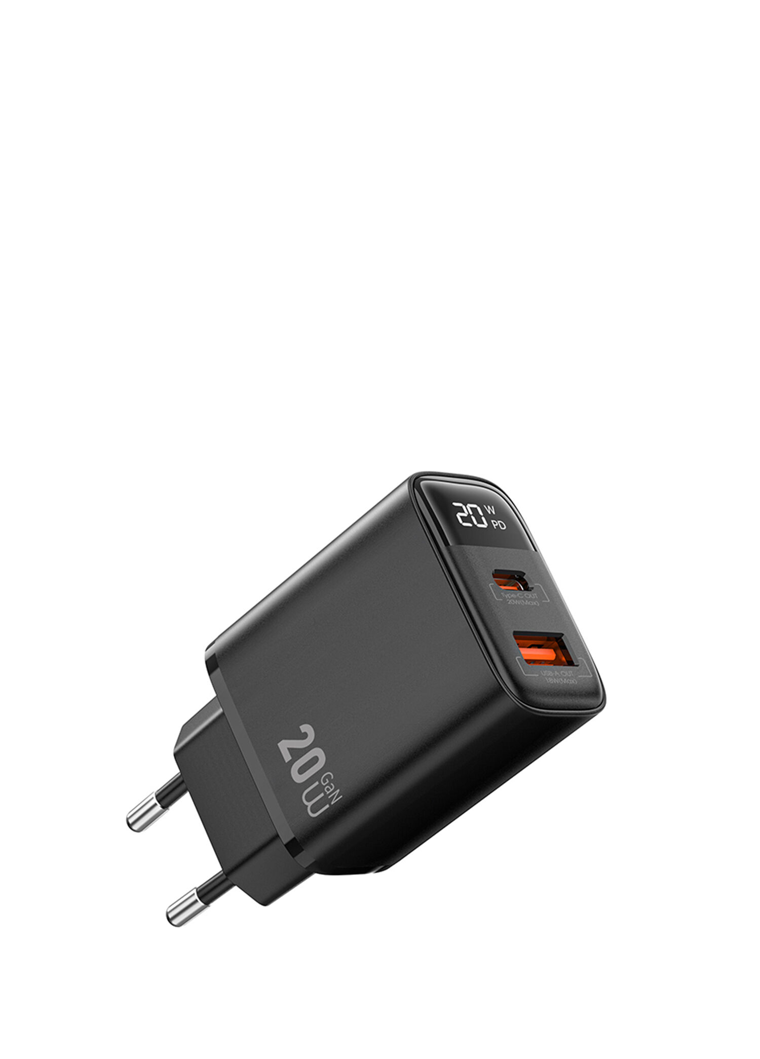 Wi-G009 Firefly Serisi GaN Tech PD Hızlı Şarj Özellikli Şarj Başlığı 20W