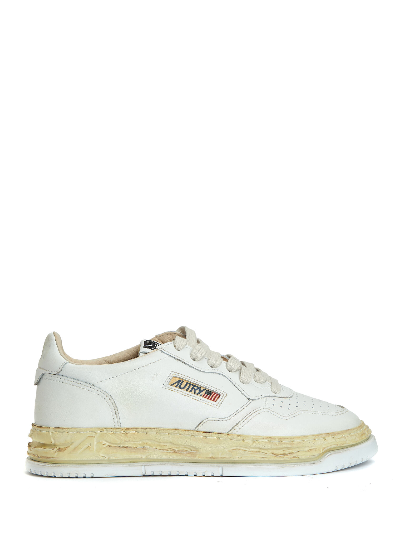 x Mihara Yasuhiro Beyaz Kadın Deri Sneaker