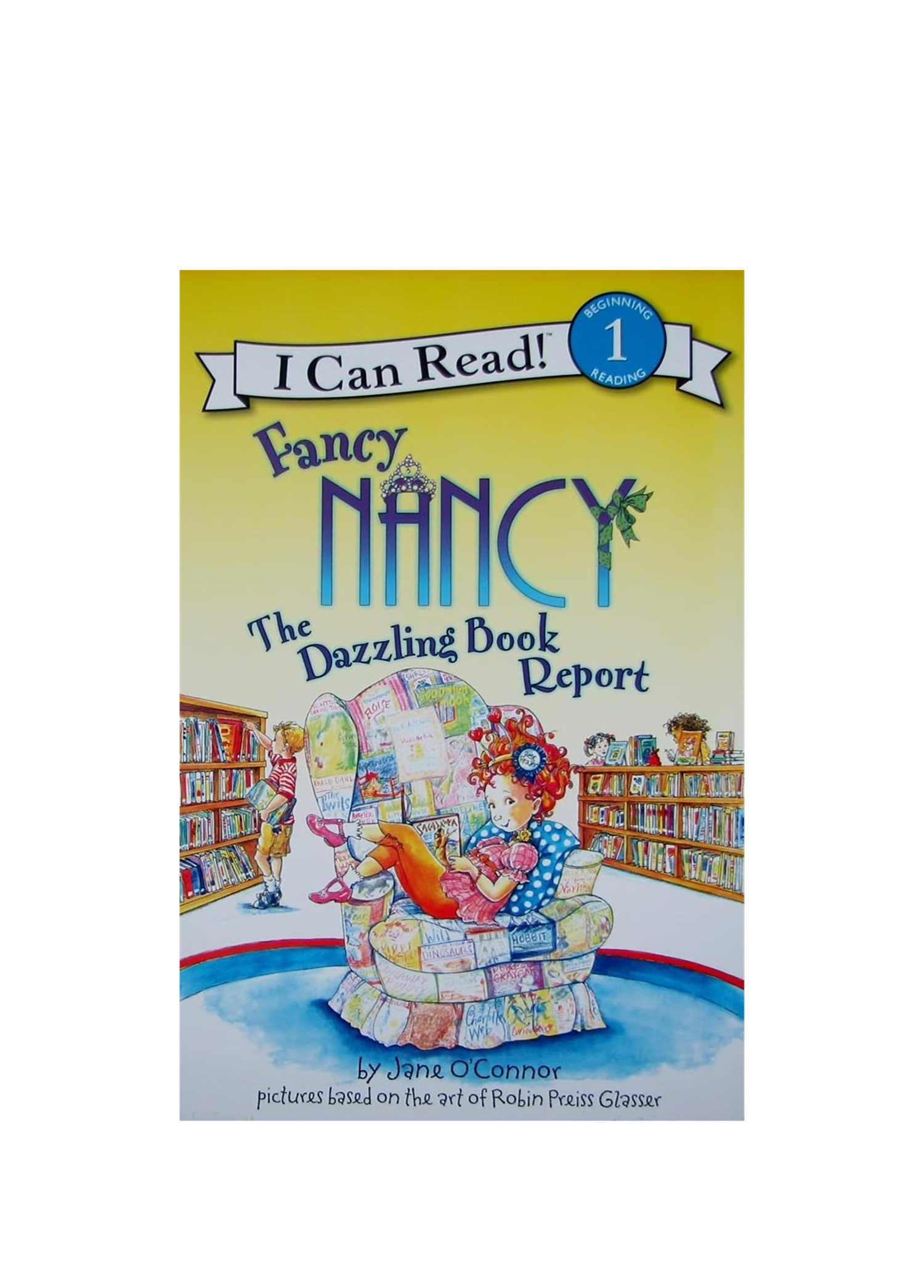 Fancy Nancy: The Dazzling Book Report Çocuk Yabancı Dil Kitabı