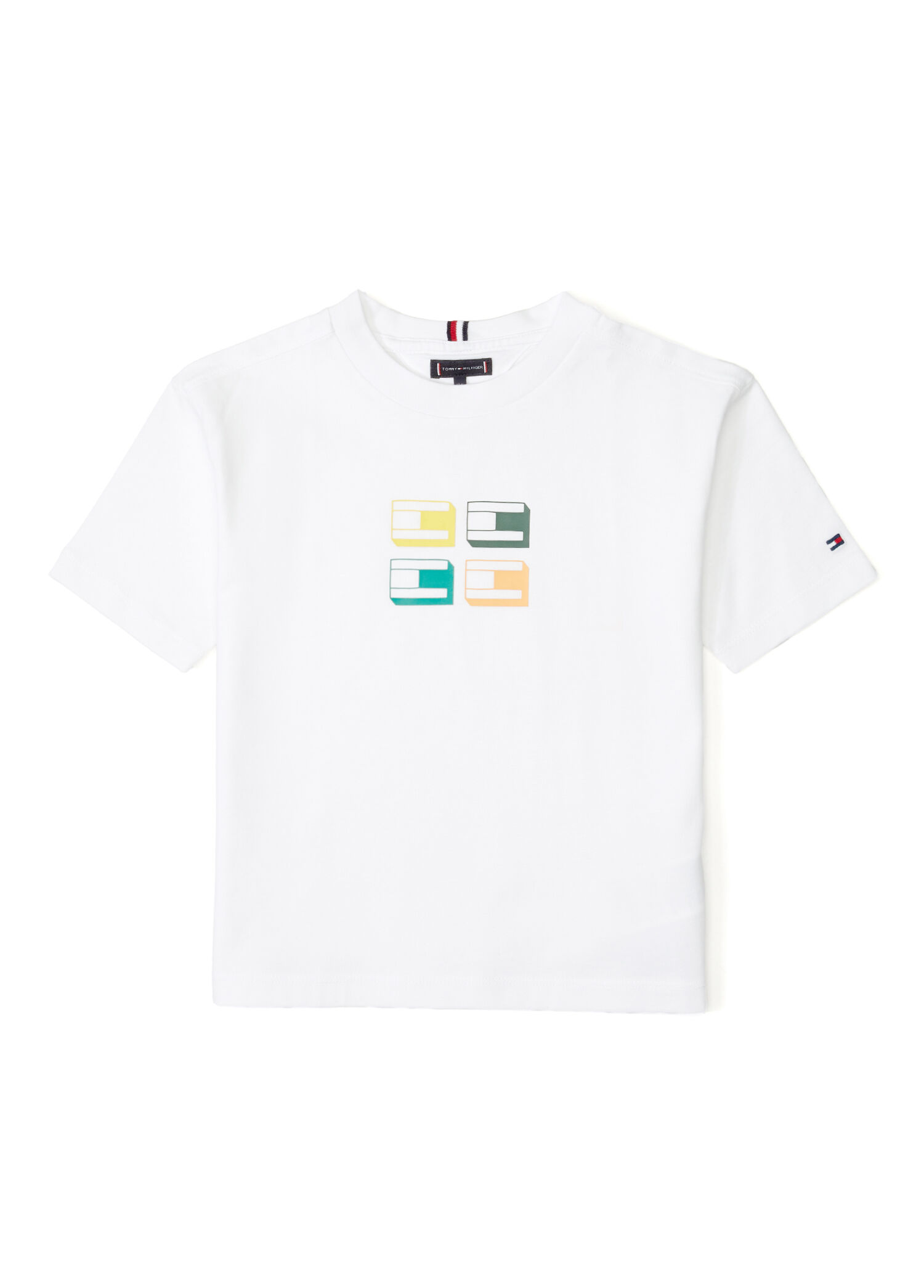 Beyaz Erkek Çocuk T-shirt