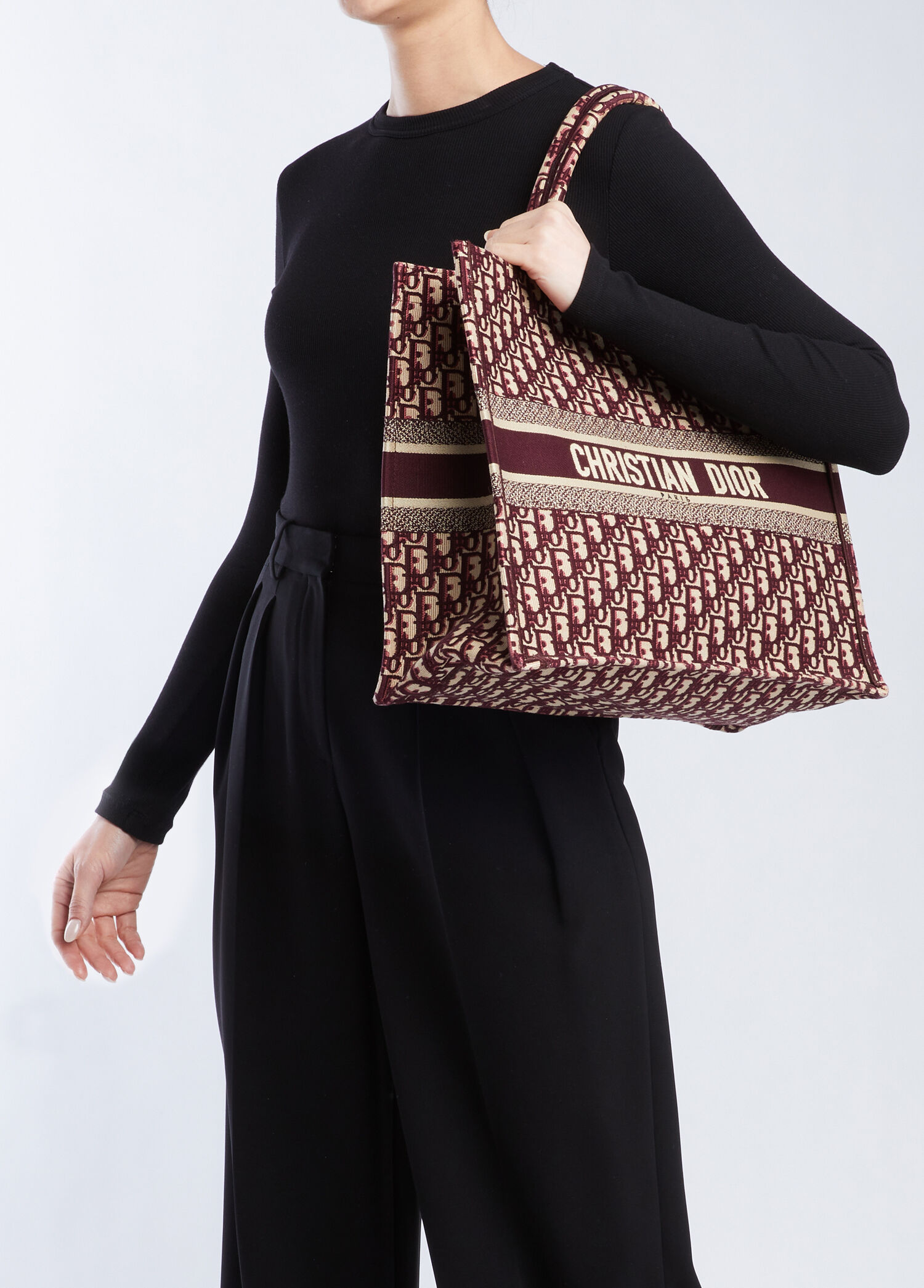 Beymen Reborn - Christian Dior Oblique Çanta - Bordo