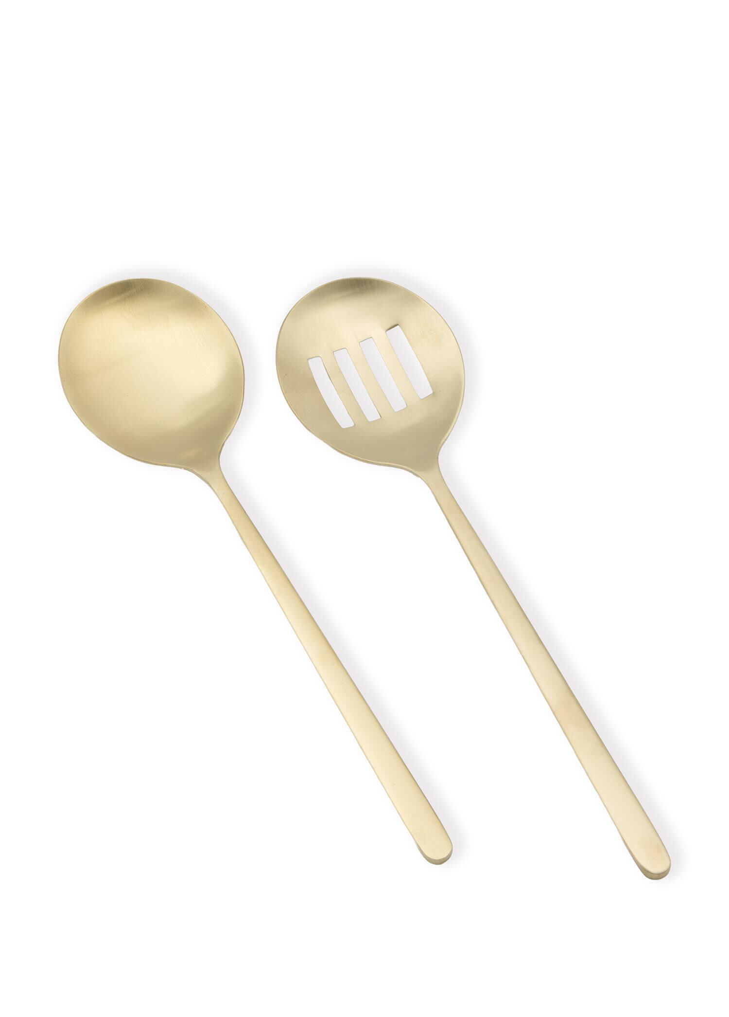 Giallo Şampanya Gold Çelik 2 Parça Servis Seti