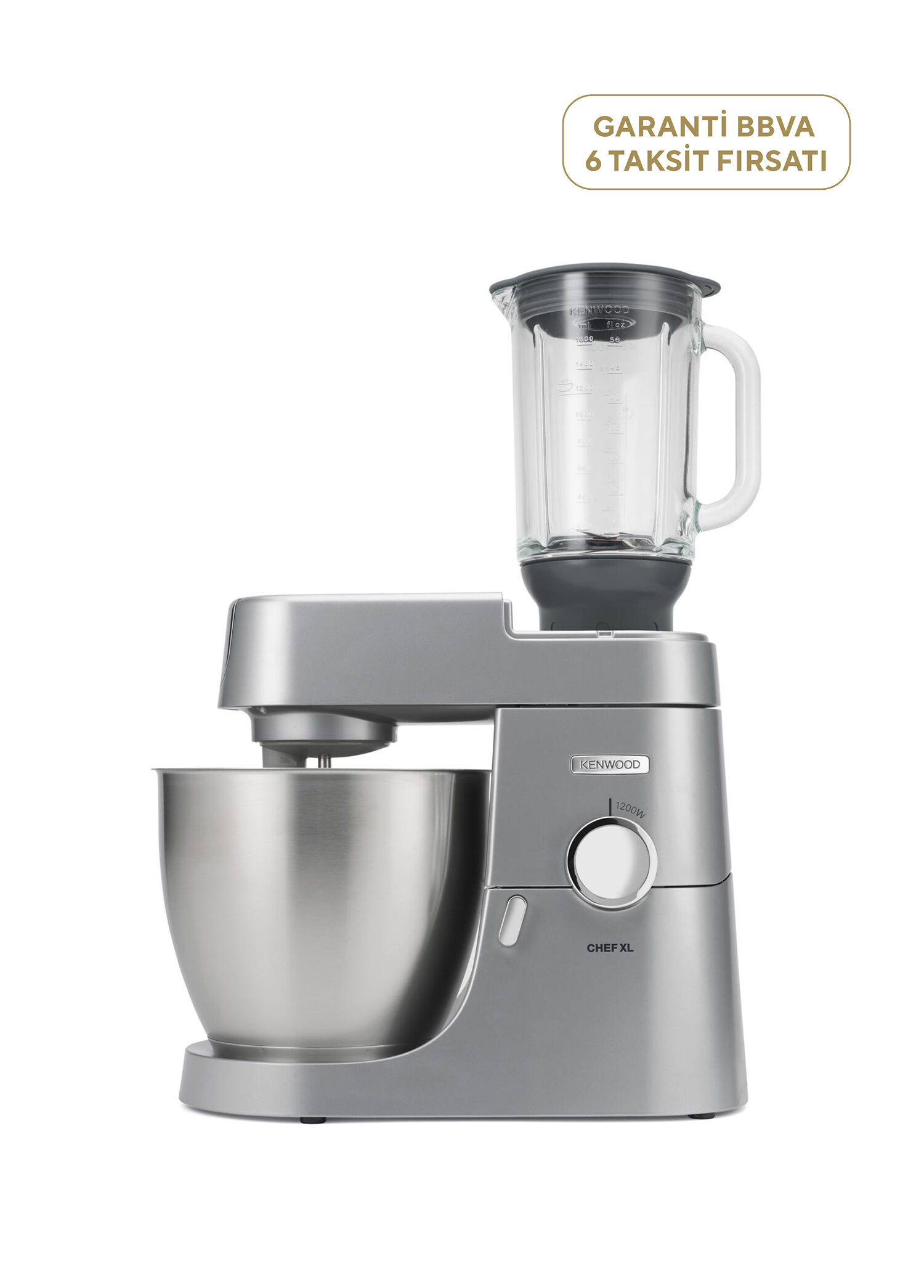KVL4110S Chef XL Paslanmaz Çelik Mutfak Şefi