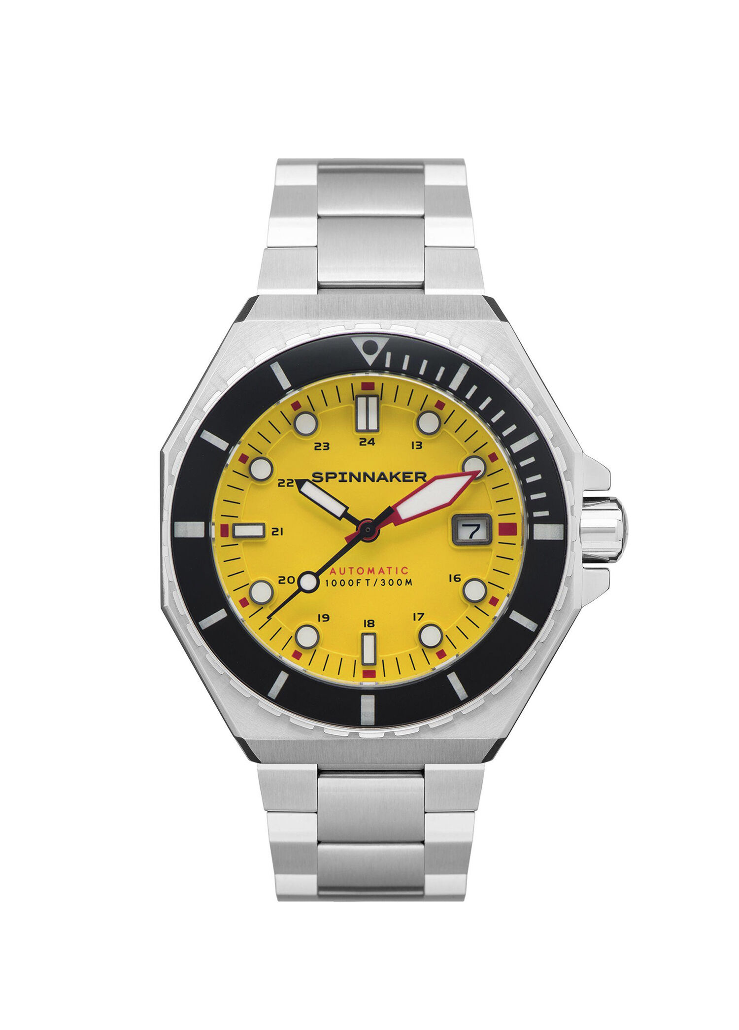 Spinnaker Sarı Erkek SP-5081-II Metalik Gri Erkek Kol Saati