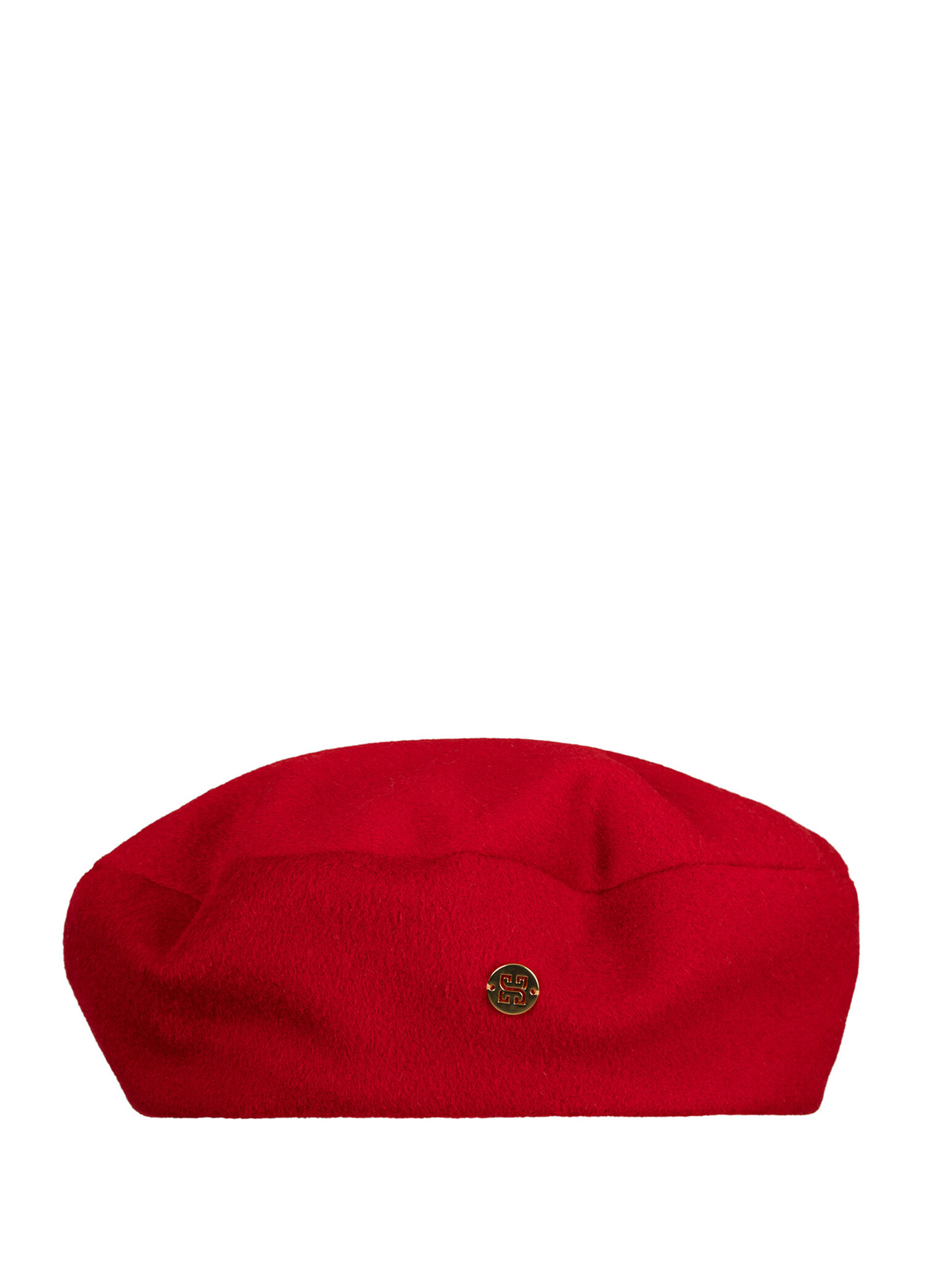 Chantel Kırmızı Kaşmir Unisex  Beret Şapka