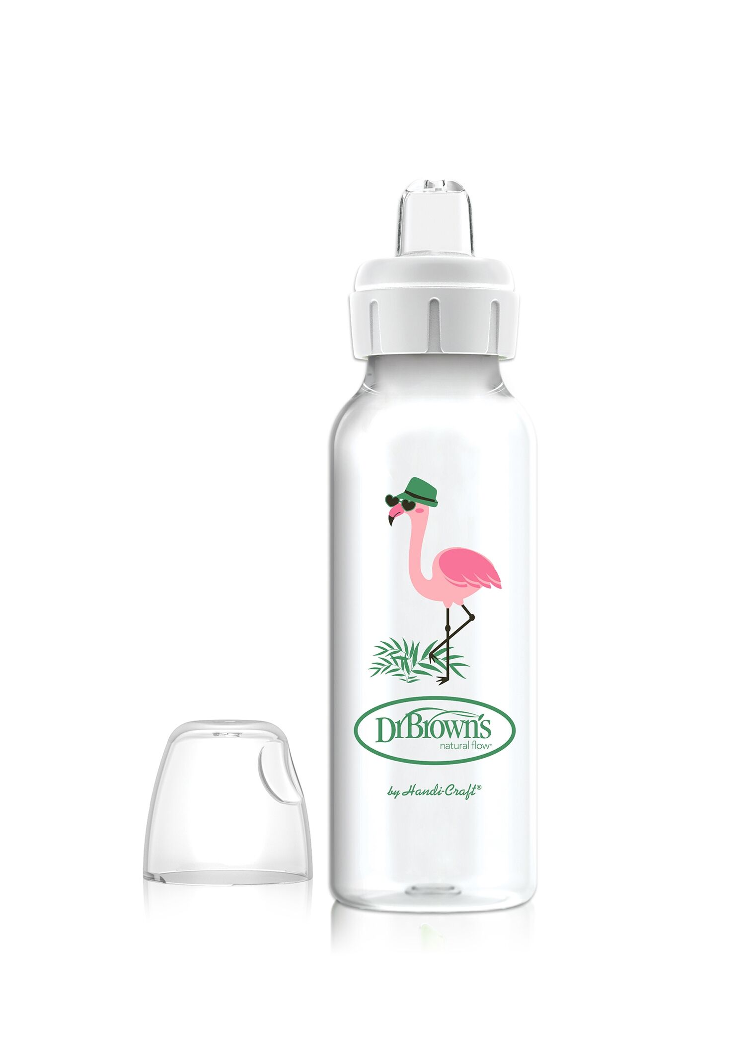 Milestones PP Sippy Flamingo Desenli 6+ Ay Biberon Bardak 250 ml