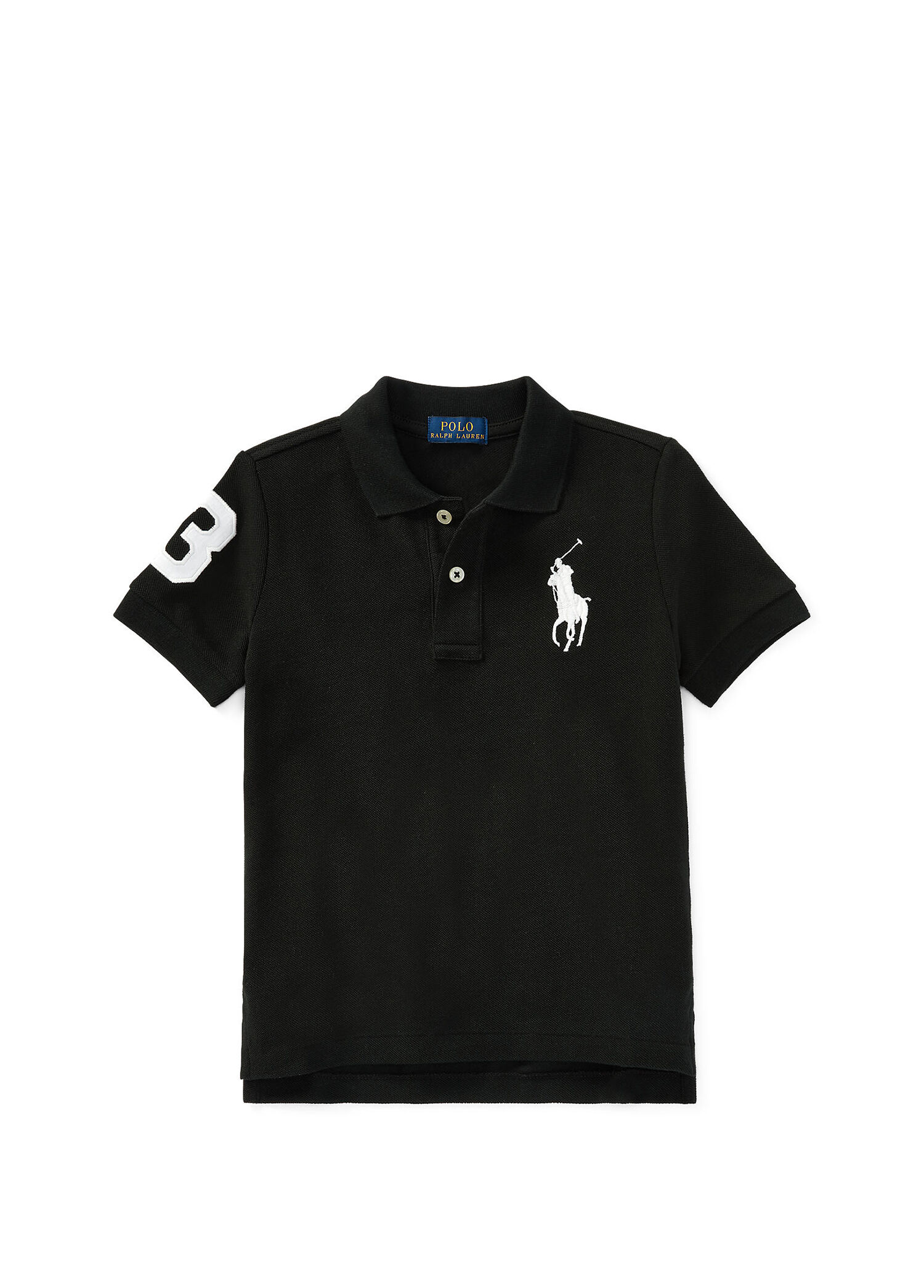 Siyah Erkek Çocuk Polo T-shirt
