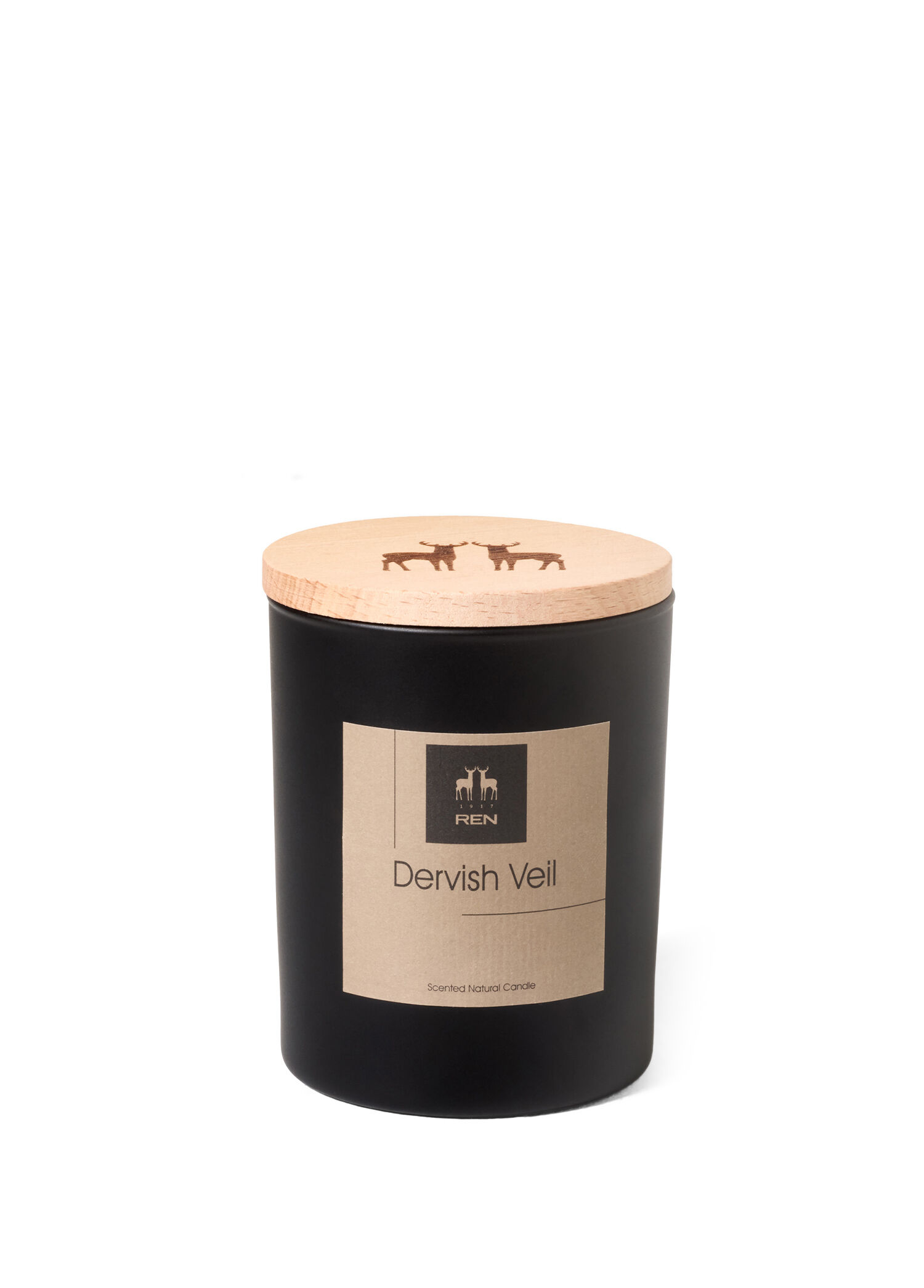 Dervish Veil Siyah Kokulu Mum 200 gr