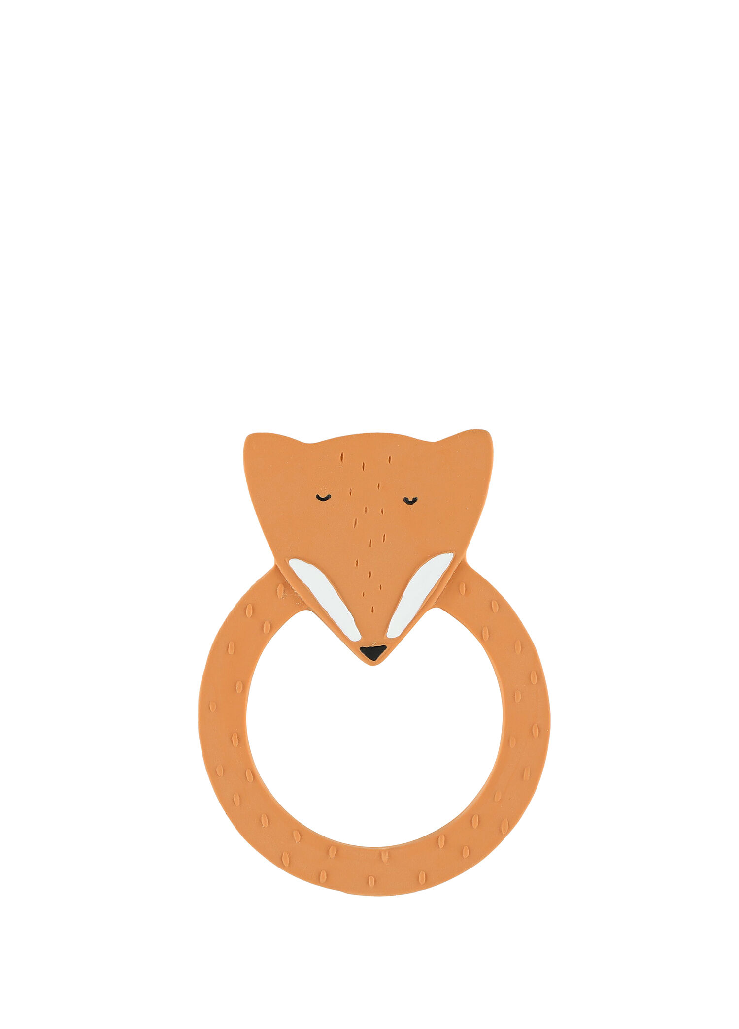 Mr. Fox Turuncu Kauçuk 0+ Ay Bebek Kavrama Oyuncağı