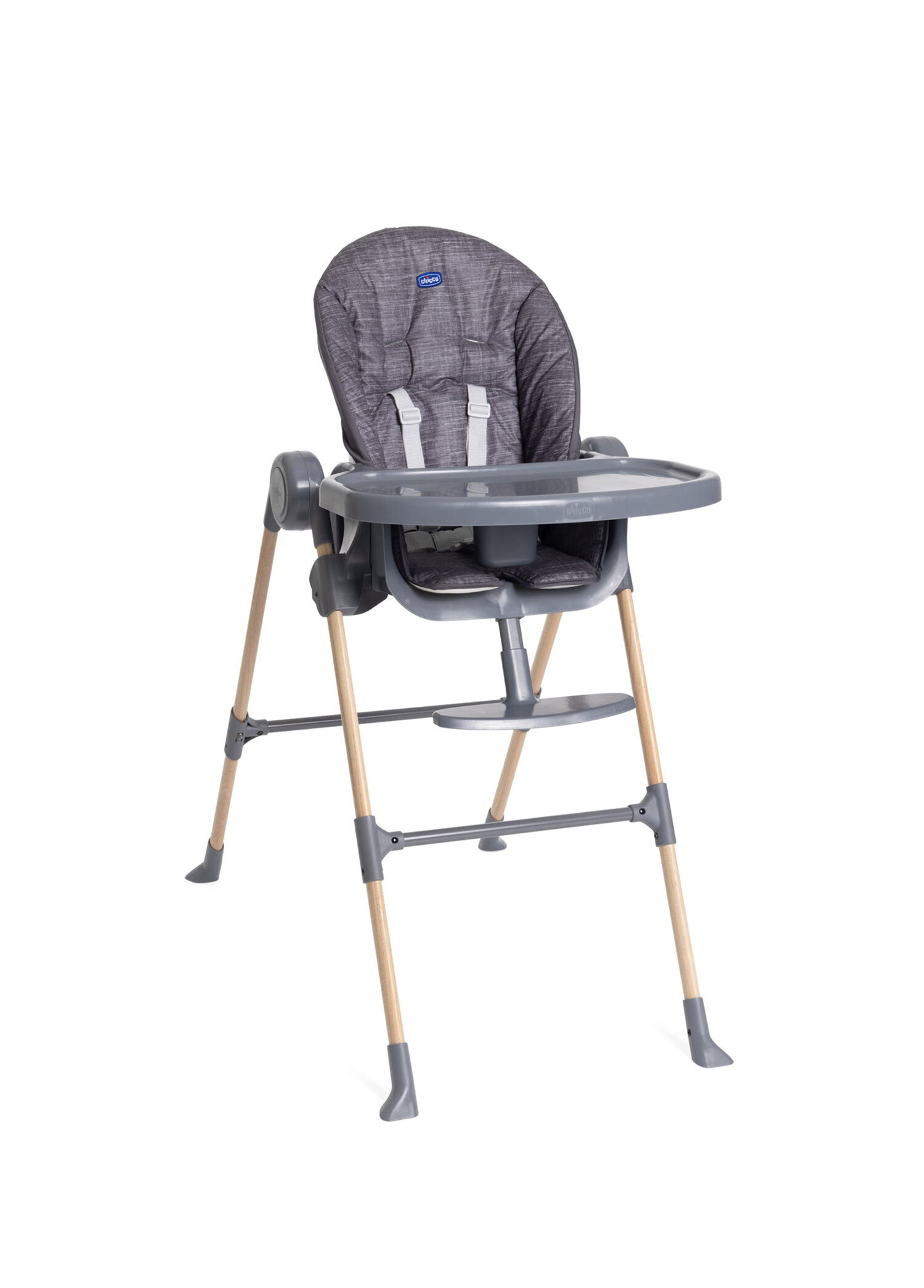 Polly Essential Highchair Coal Gri Mama Sandalyesi