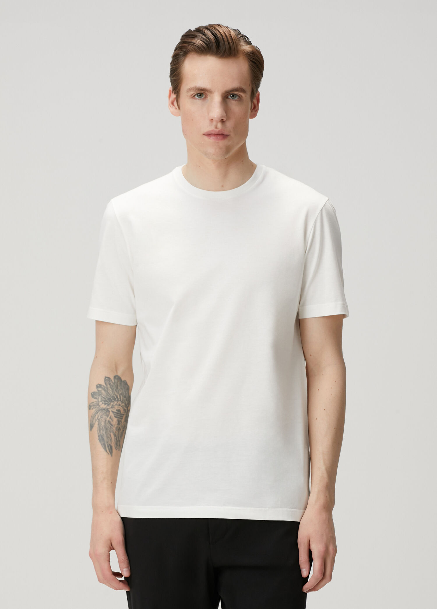 Luke Beyaz T-shirt