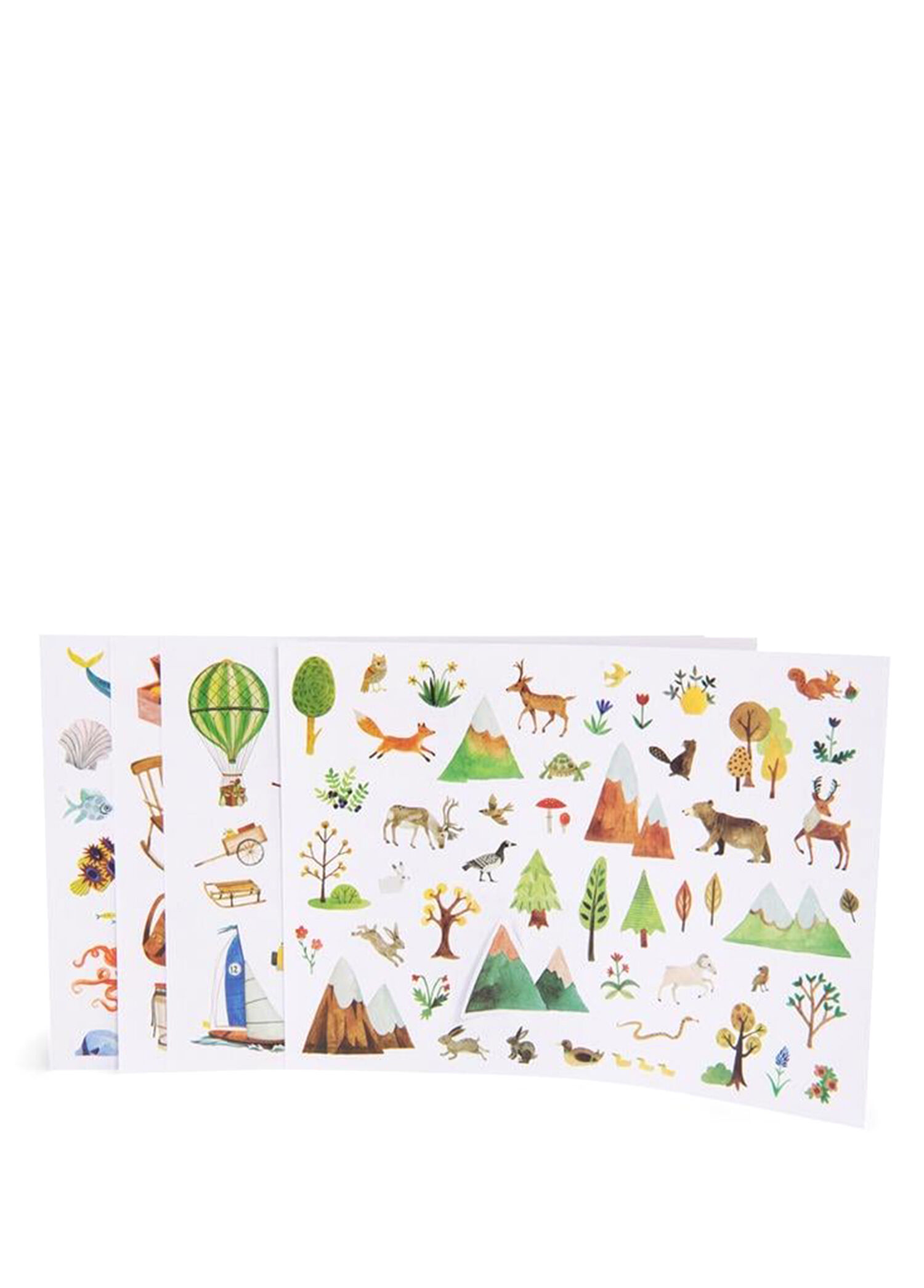 Pochette stickers Lexplorateur Le Jardin du Moulin Macera Temalı Sticker